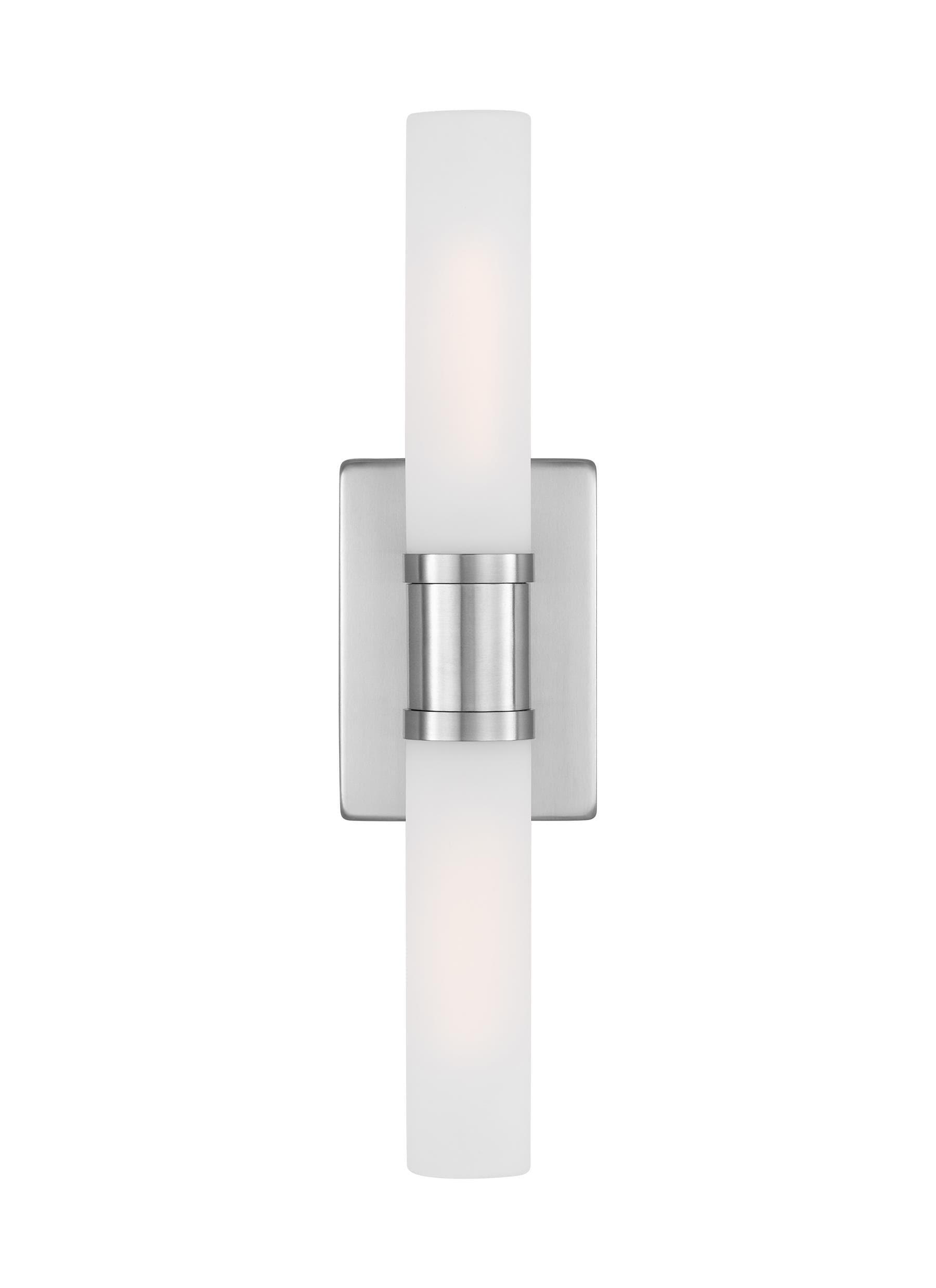 Evelien 2 Light Frosted Dimmable Vanity Light