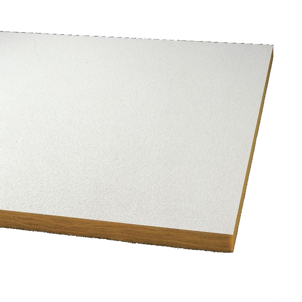 Optima White Fiberglass 2-ft x 2-ft Acoustic Ceiling Tile