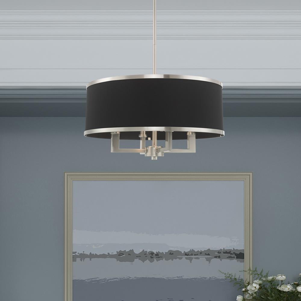 Livex Lighting Park Ridge 4 - Light Chandelier in  Brushed Nickel