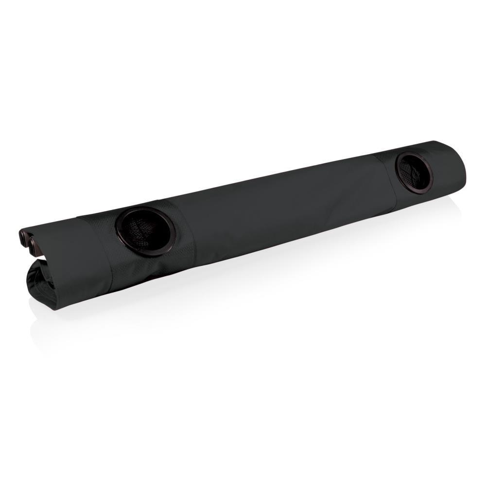 Picnic Time Canvas Travel Table - Black