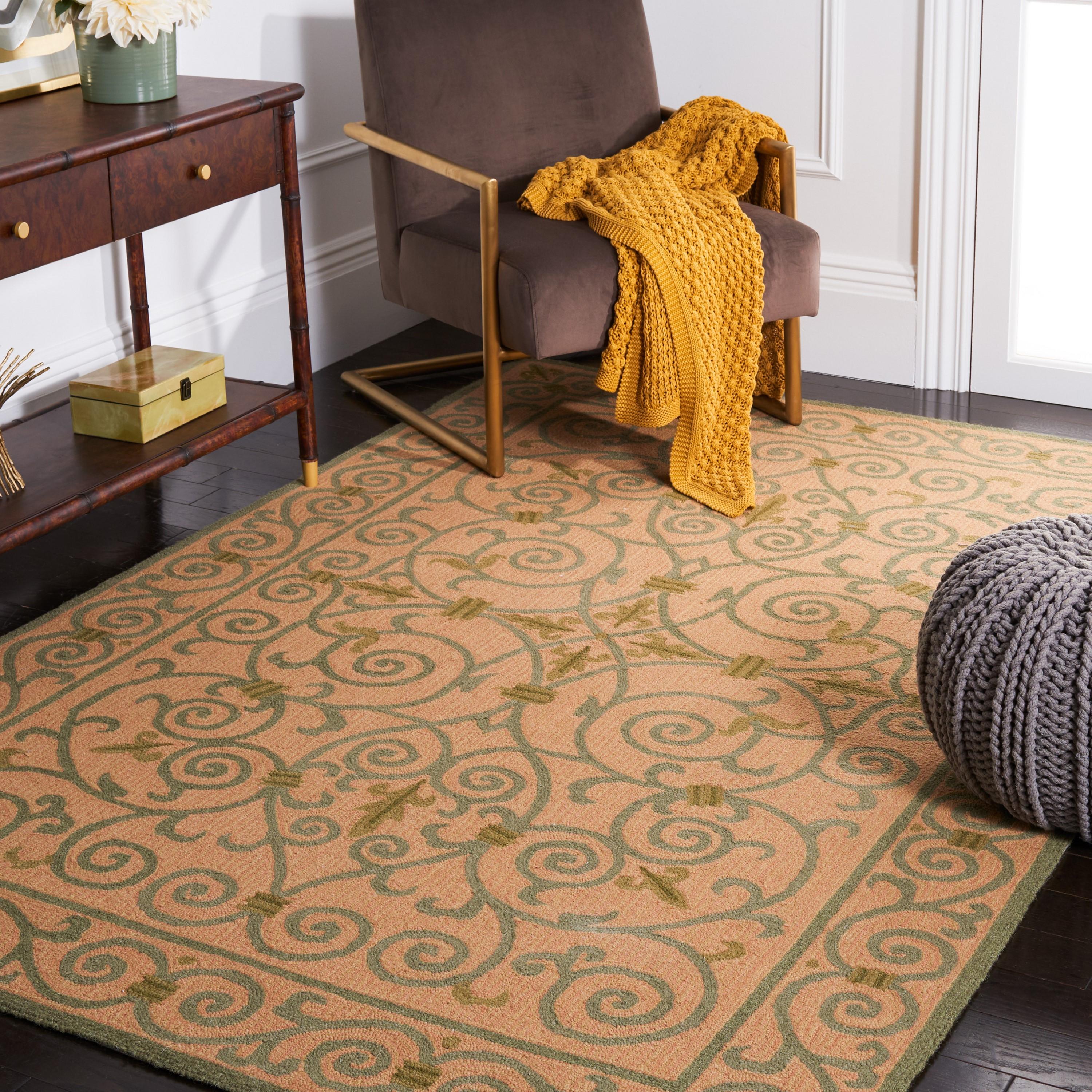 Chelsea HK11 Handmade Accent Rug - 2'6"x4' - Yellow/Light Green - Safavieh
