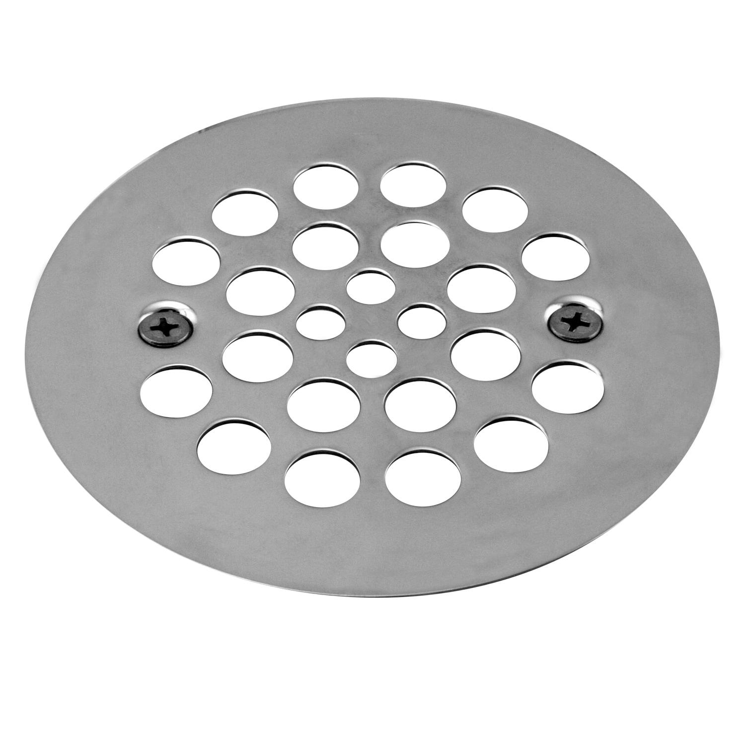 4-1/4" OD Brass Shower Strainer Grid Drain Cover