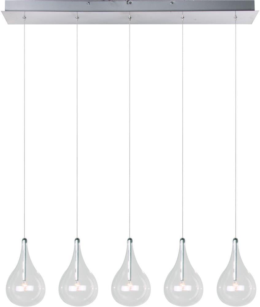 E23115-18-ET2 Lighting-Larmes-5 Light Pendant in Modern style-5 Inches wide by 8 inches high