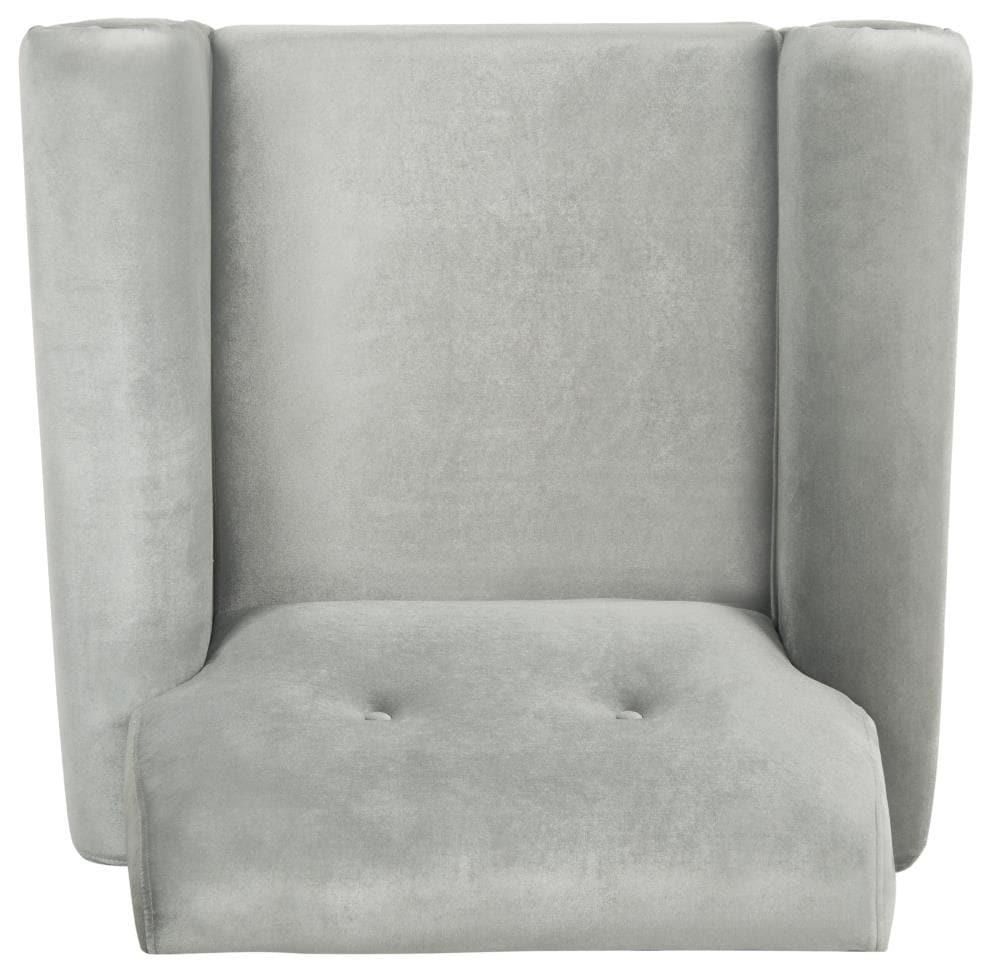 Mira Accent Chair - FOX6285 - Light Grey - Safavieh