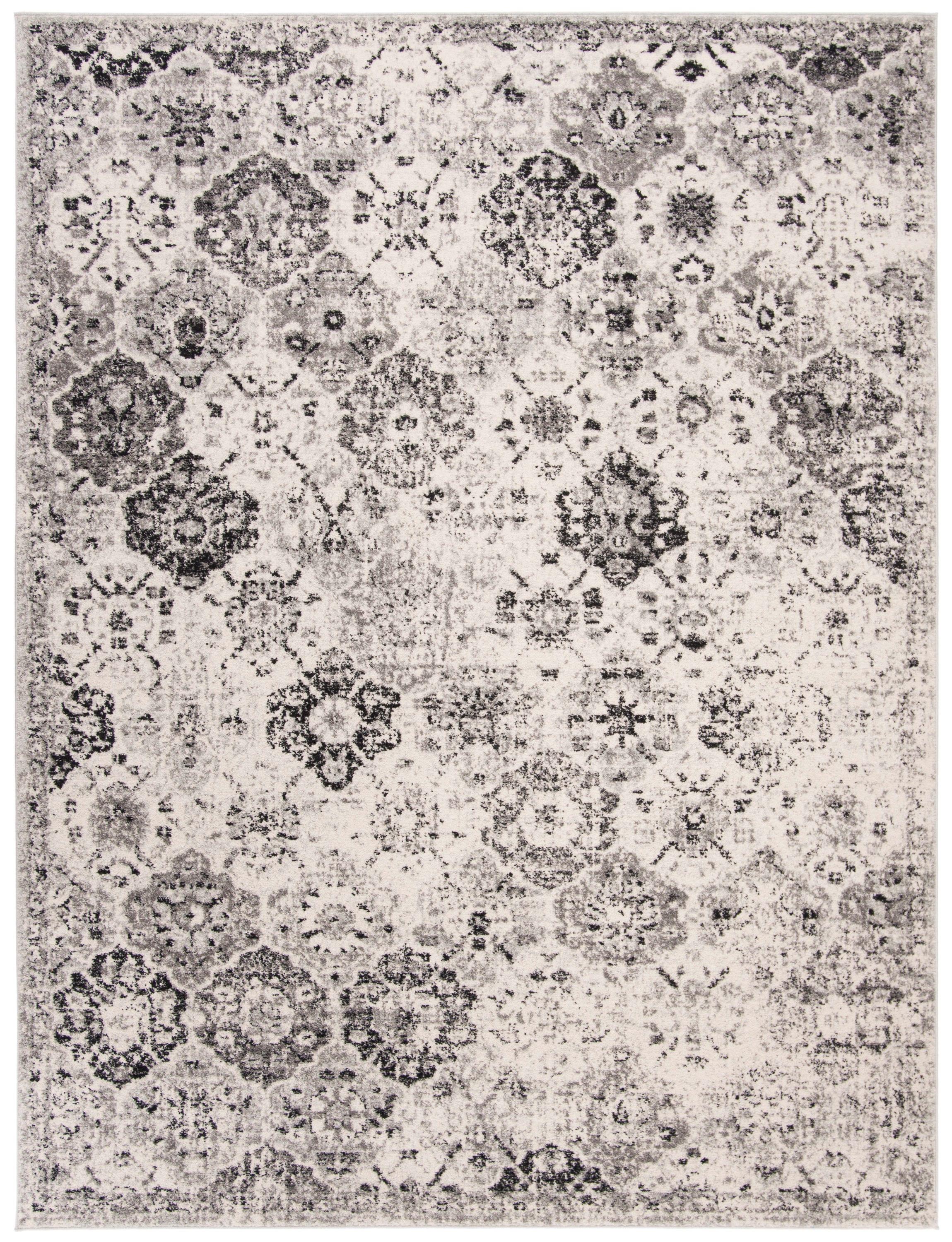 Madison MAD611 Power Loomed Area Rug - Silver/Grey - 8'x10' - Safavieh.