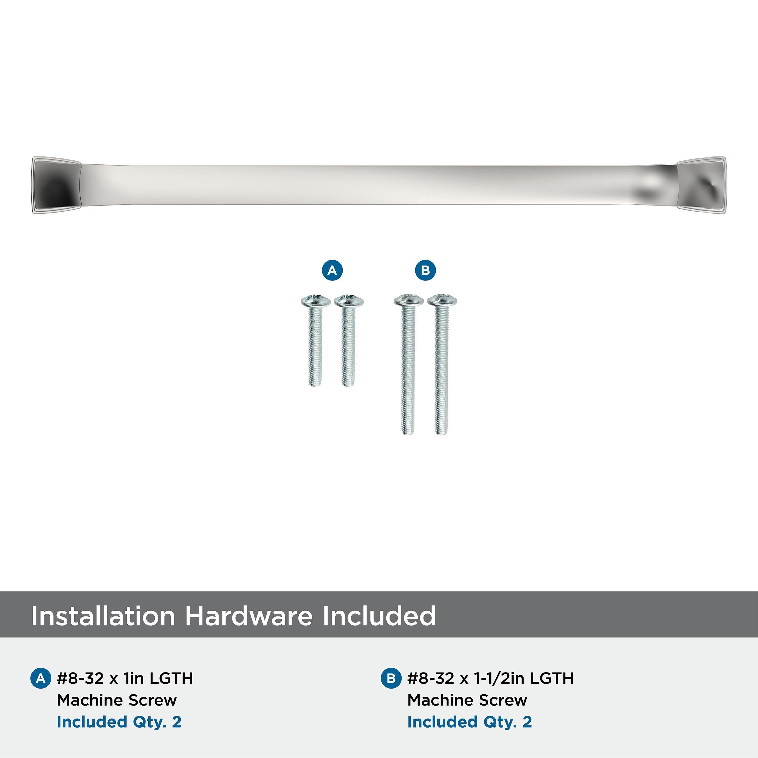 Amerock Revitalize 8 inch (203mm) Center-to-Center Polished Nickel Cabinet Pull