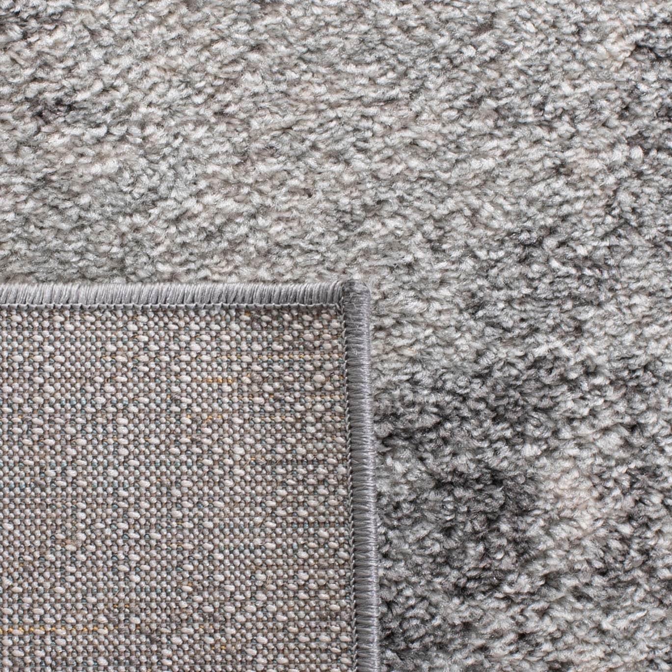 Tulum TUL209 Power Loomed Indoor Area Rug - Ivory/Grey - 6'7"x6'7" - Safavieh