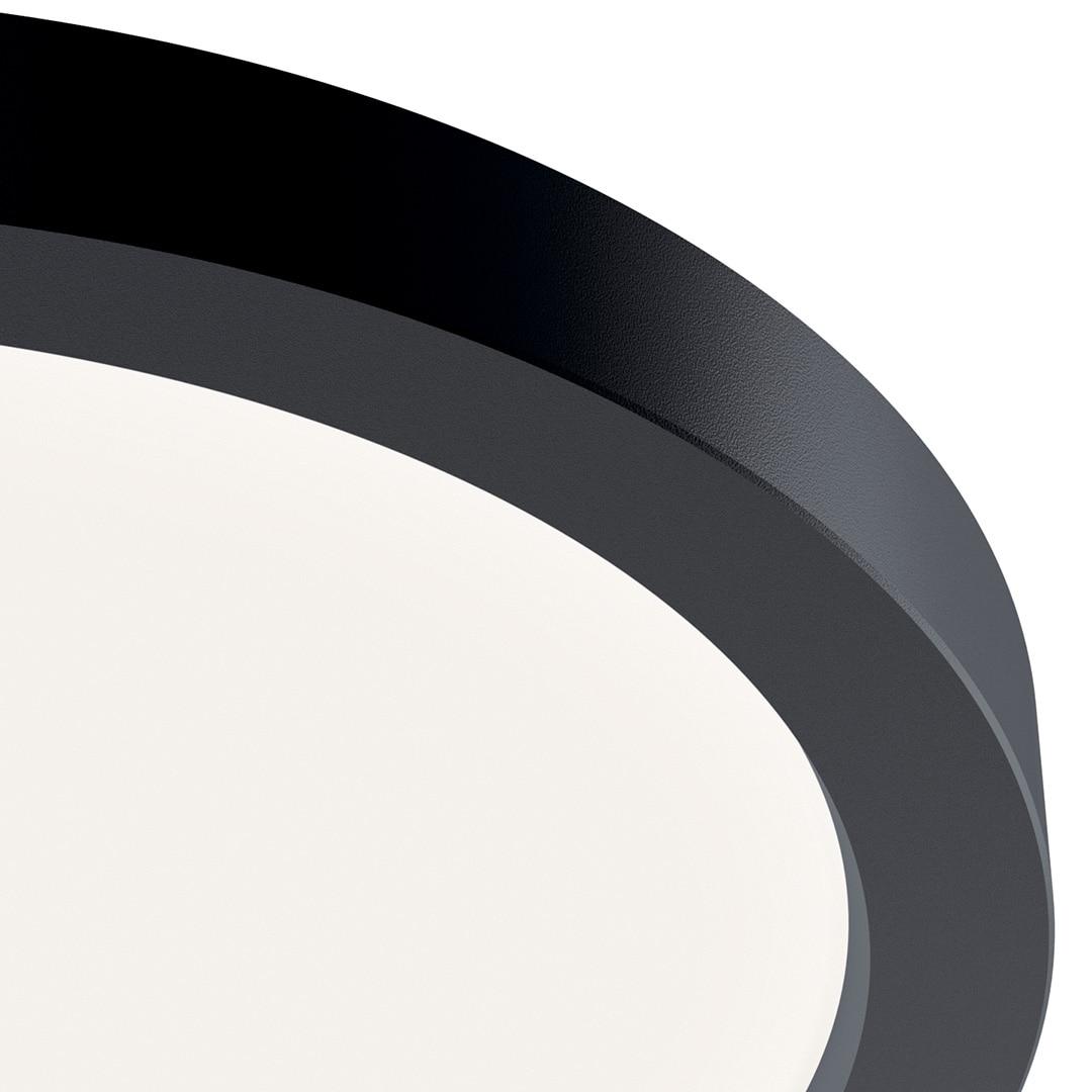 Kichler Lighting Ara Integrated 9.25" LED Flush Mount in a Black Finish
