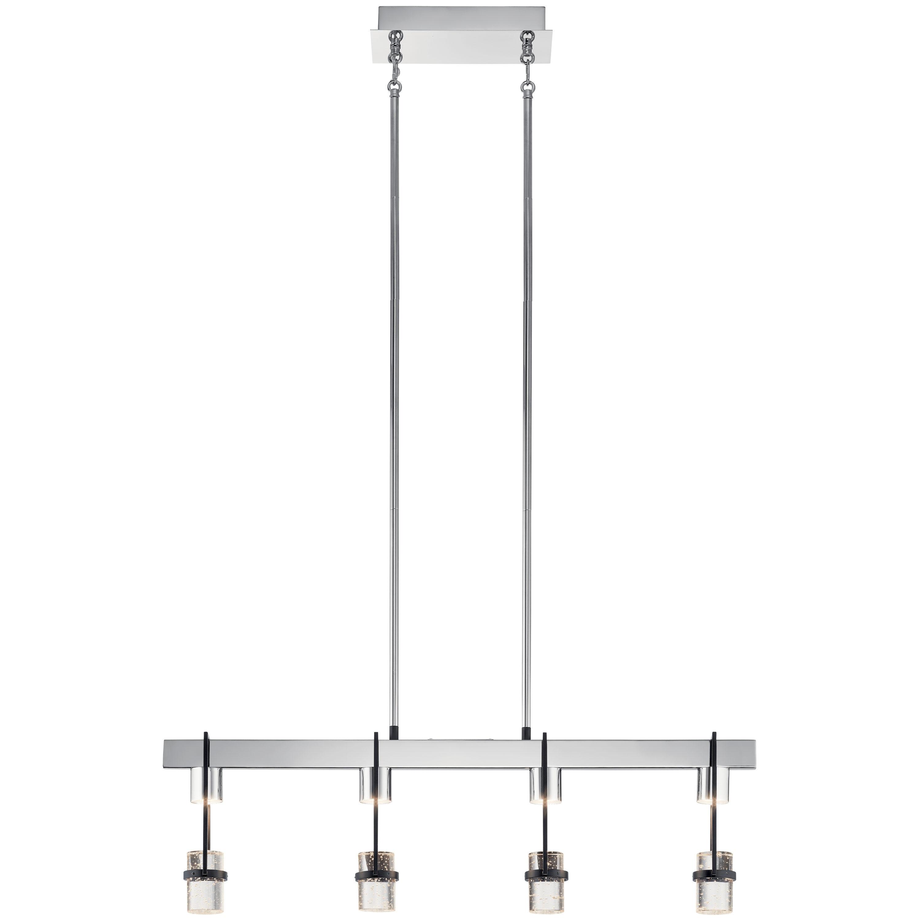 Elan Lighting - Ayse - 32 Inch 14 Led Linear Chandelier - Elan Lighting