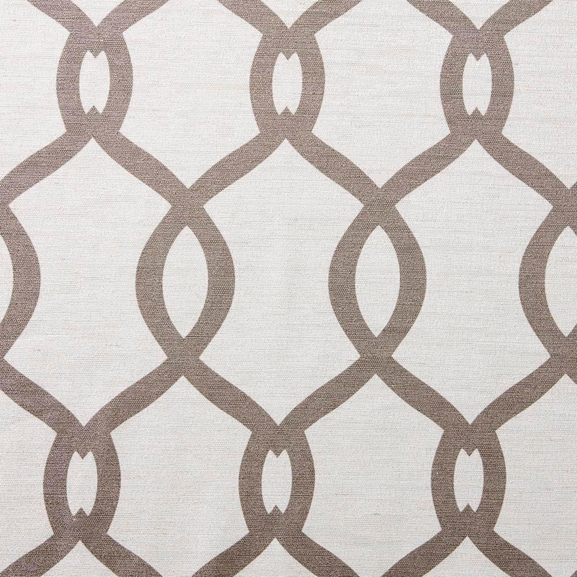 Set of 2 (84"x54") Kochi Linen Blend Grommet Top Window Curtain Panel Off White/Brown - Exclusive Home: Light Filtering Drapes