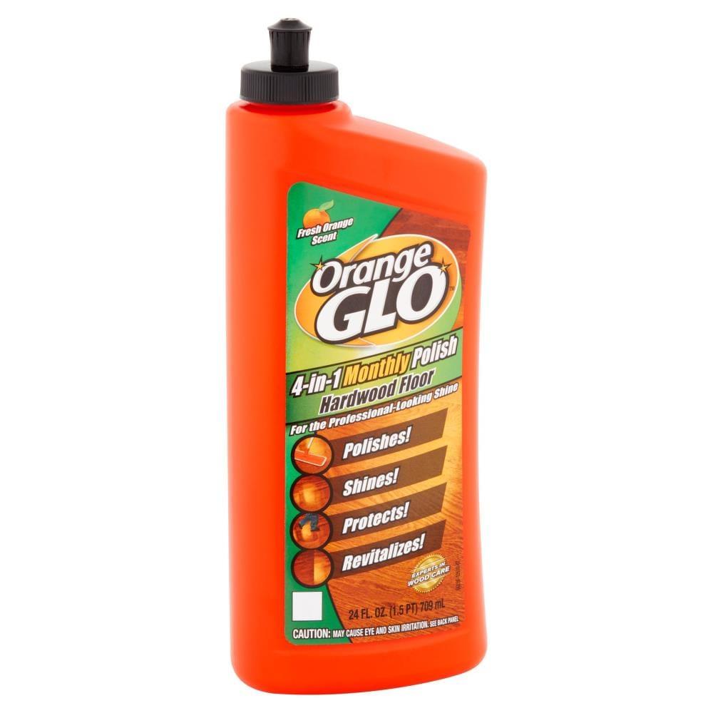 Orange Glo 4-in-1 Monthly Hardwood Floor Polish Orange Scent - 24 fl oz