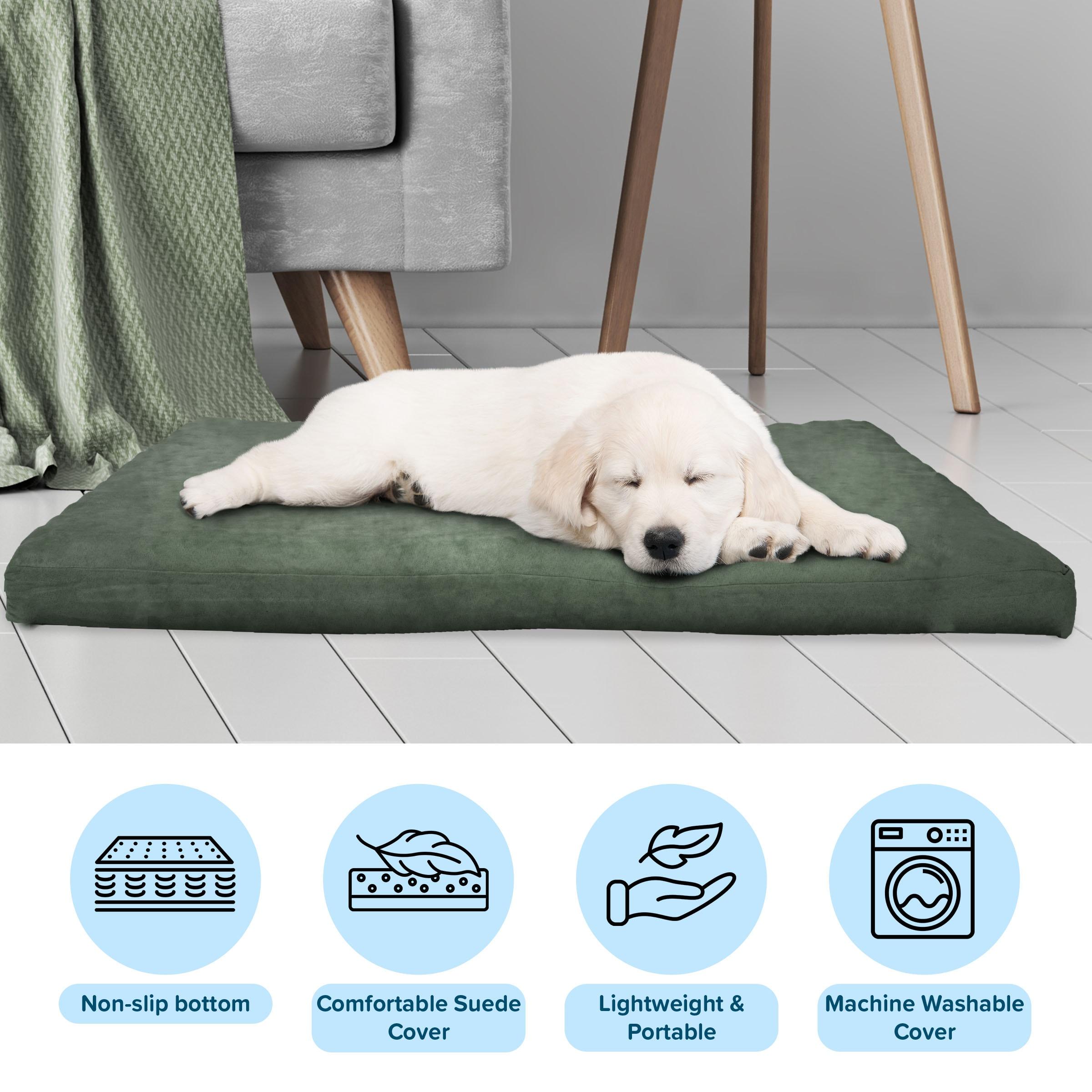 Pet Adobe 3" Orthopedic Foam Pet Bed – Forest Green