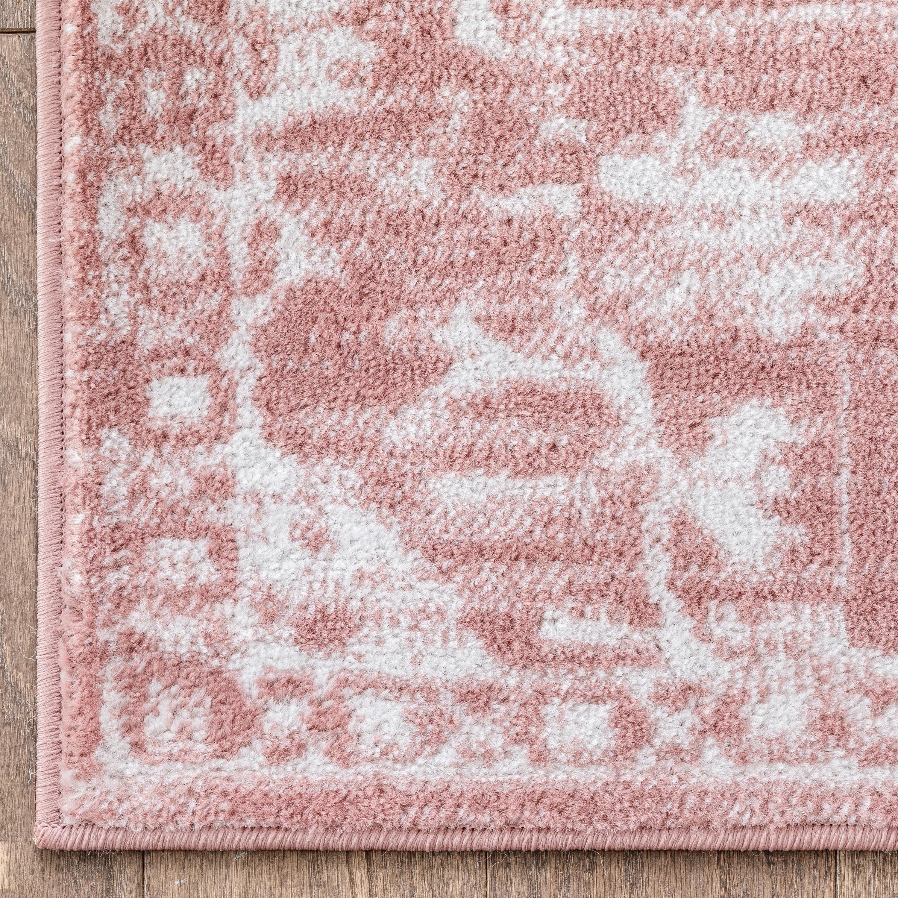 Well Woven Dazzle DISA Vintage Medallion Gold Soft 9'3" x 12'6" Area Rug