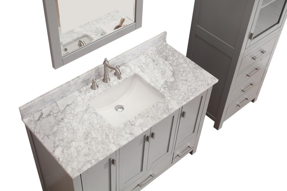 MODERO-VS36-CG Modero 48-in. Single Bathroom Vanity