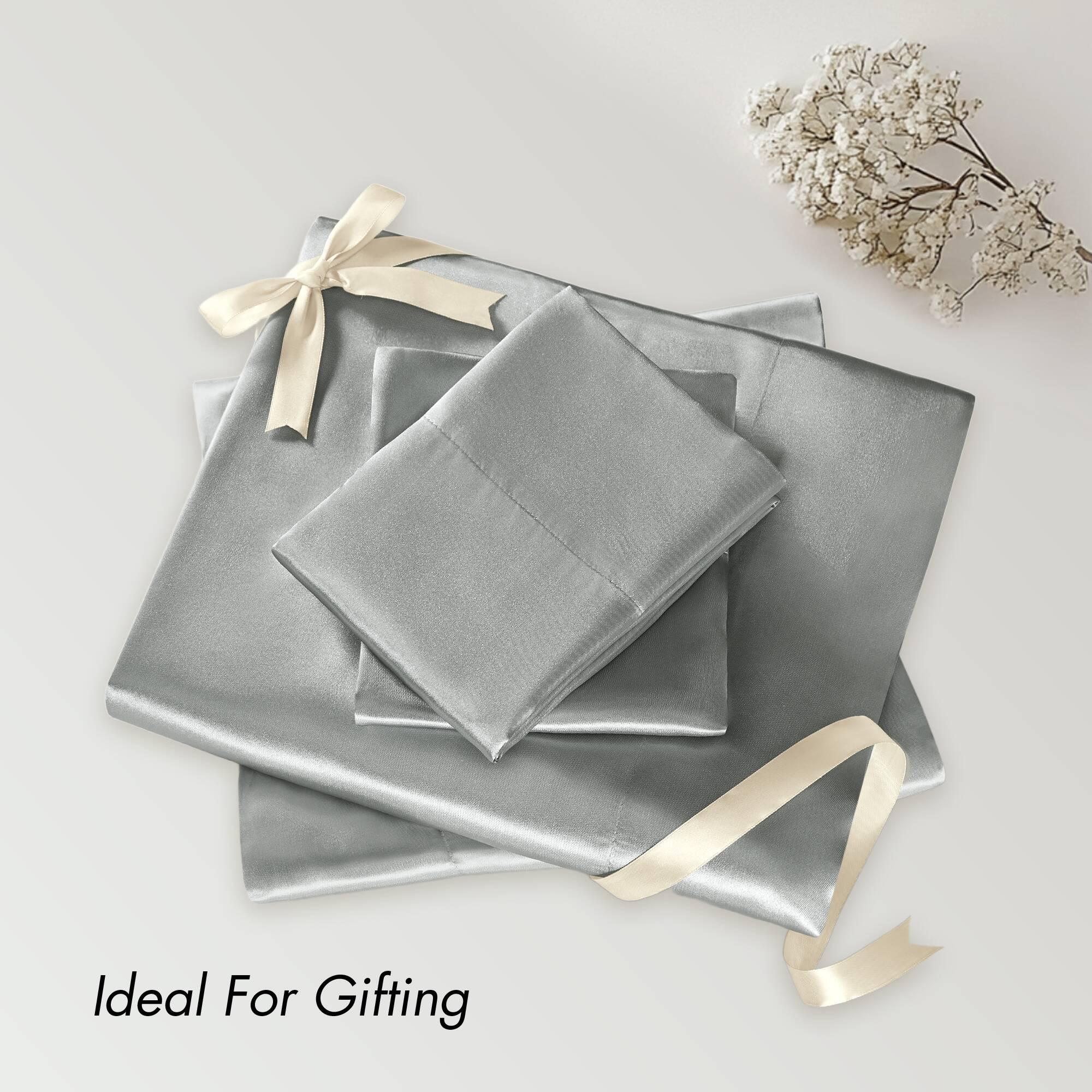 Madison Park Essentials Satin Luxury Sheet Set