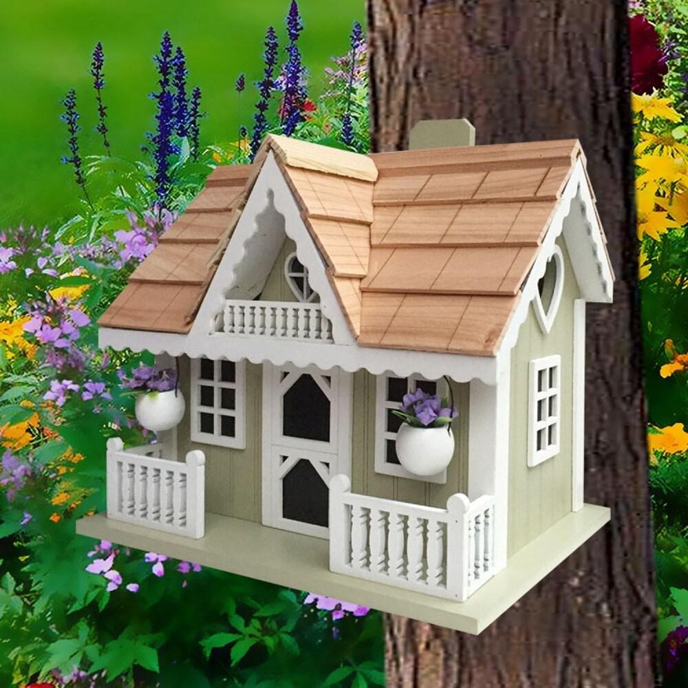 Fledgling Series Rosemary Cottage 6 in x 9 in x 8 in Birdhouse