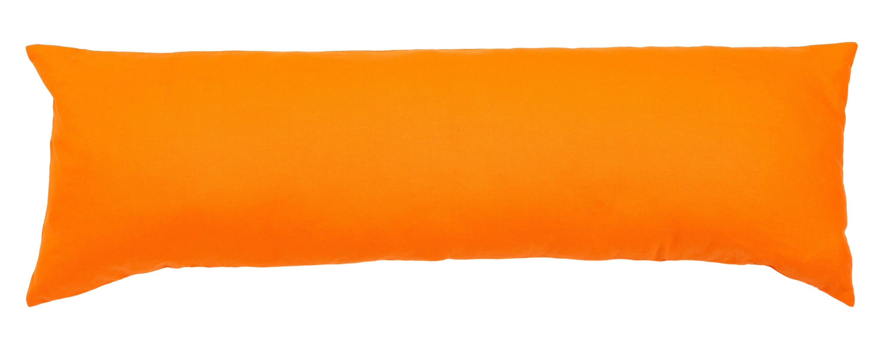 Valenti Pillow - Orange/White - 12"X36" - Safavieh