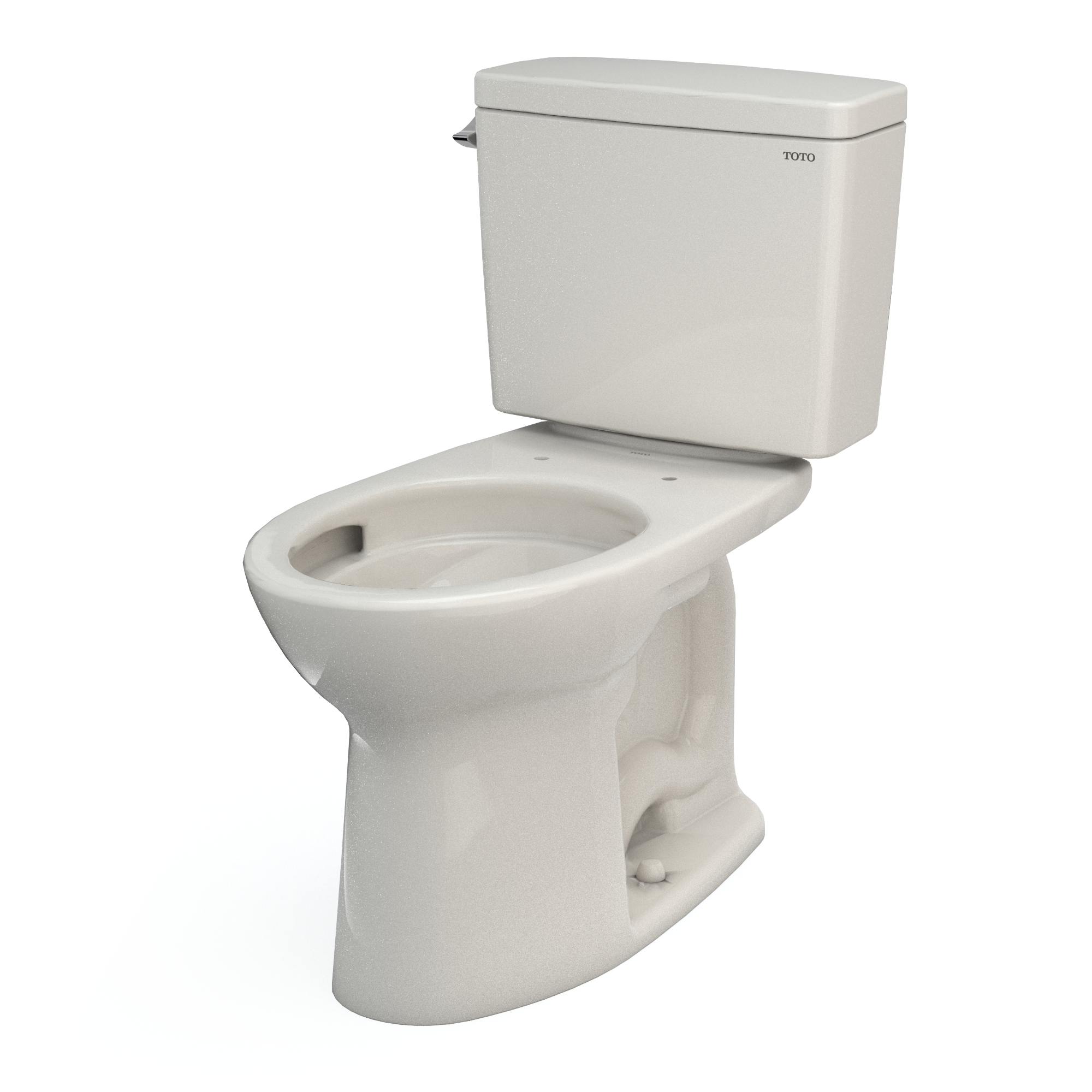 Drake® 1.6 GPF Elongated Two-Piece Toilet with Tornado Flush (Seat Not Included)