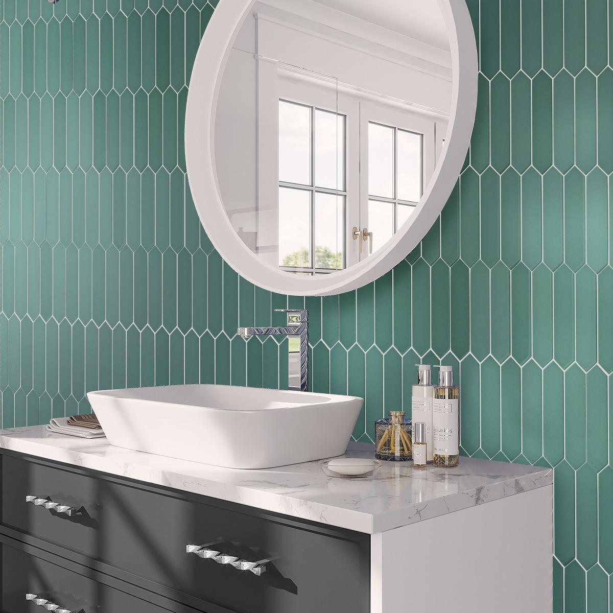 Apollo Tile Piquet 2'' W x 10'' L Ceramic Singular Tile