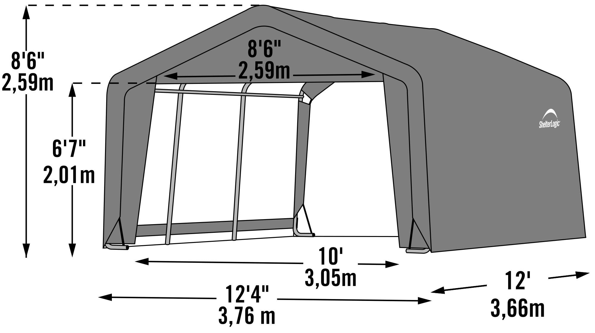 Pop-Up Canopy HD - Straight Leg Checkered Flag