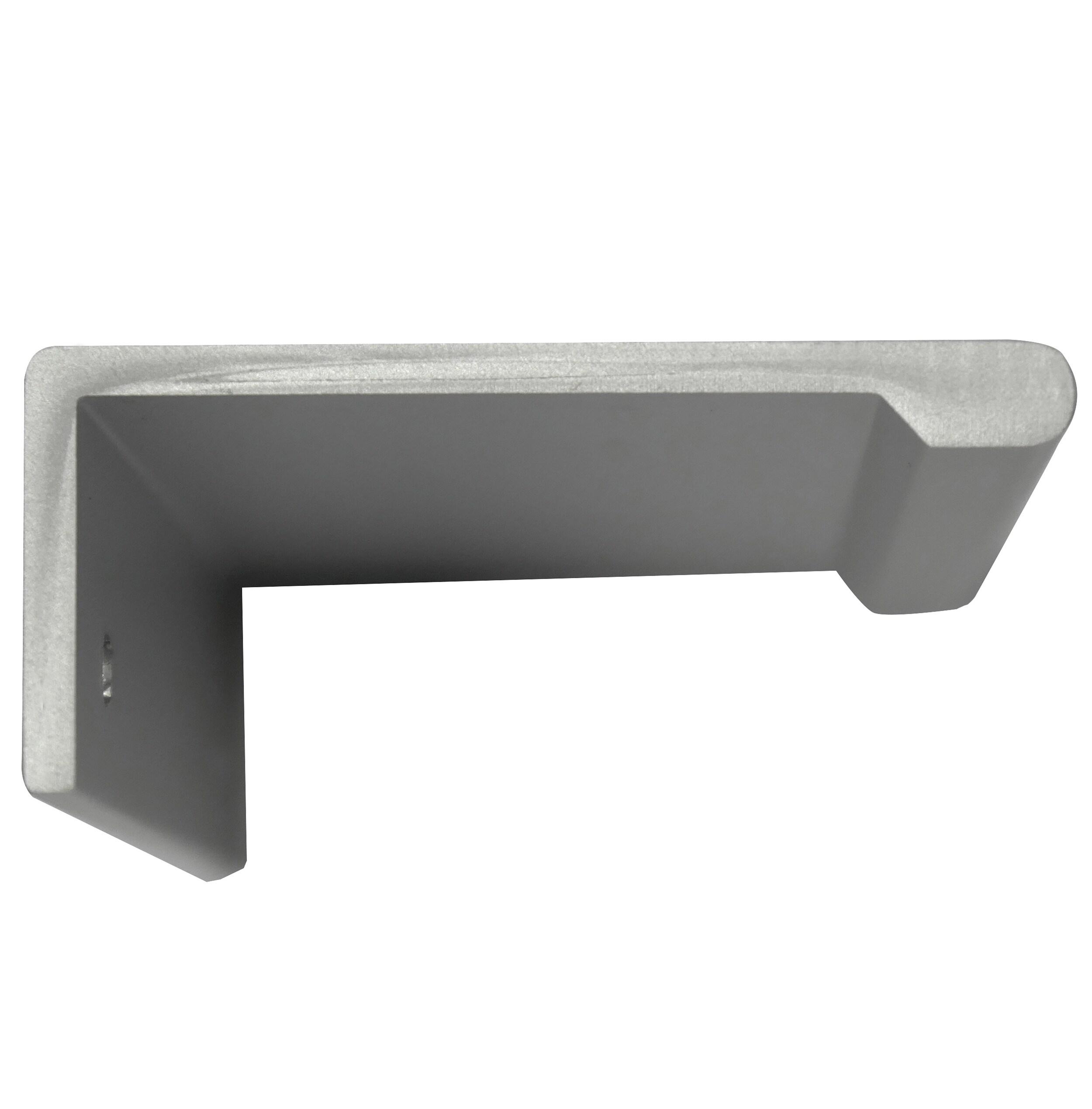 Laurey Laurey Edge Pull 12" Center-To Center Matte Black Edge Cabinet Pull