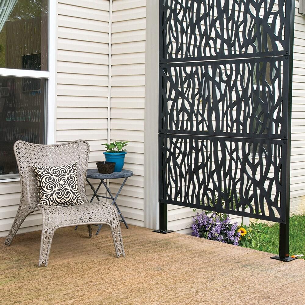 Barrette Outdoor Living 2 ft. x 4 ft. Sprig Decorative Screen