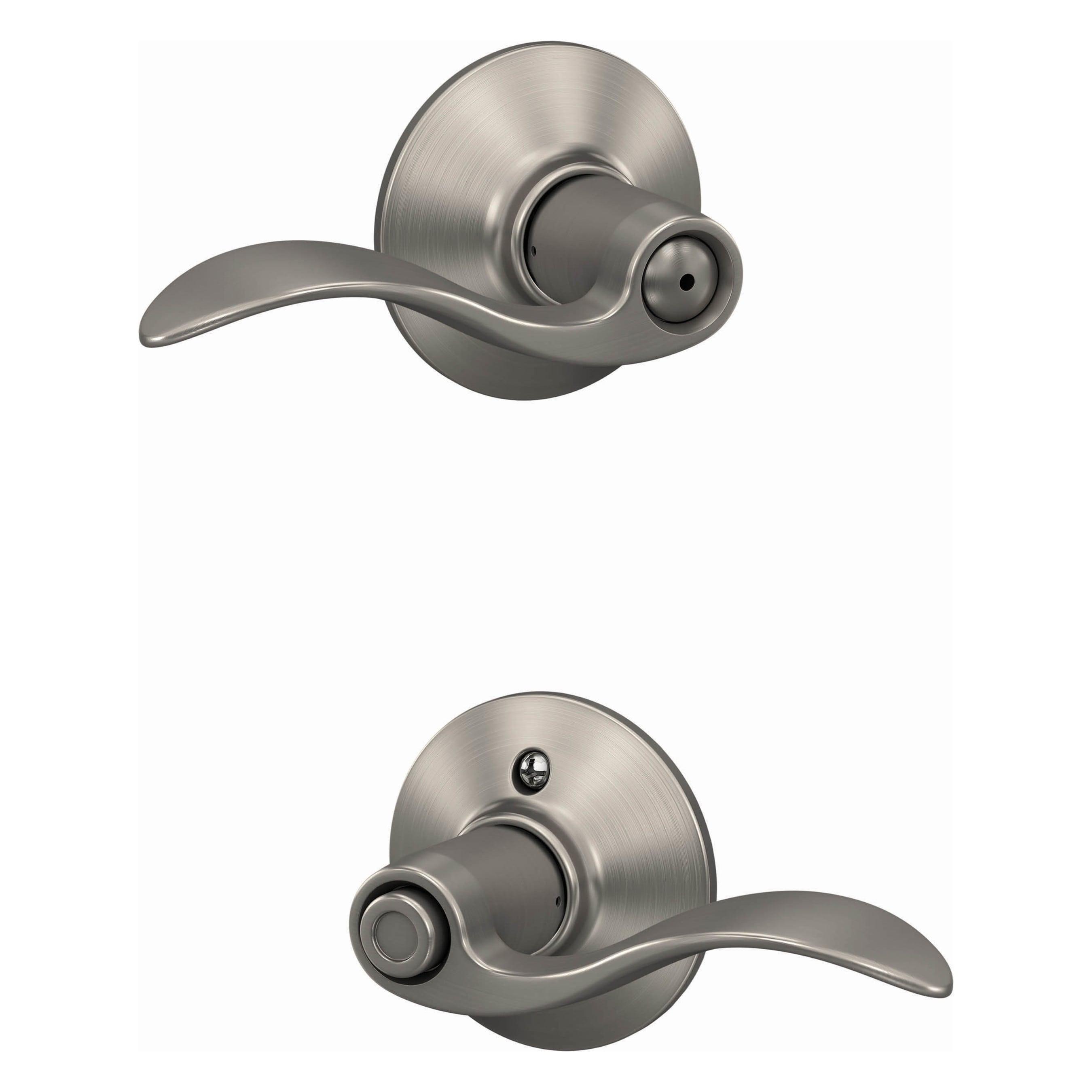 Accent Privacy Door Lever with Rosette