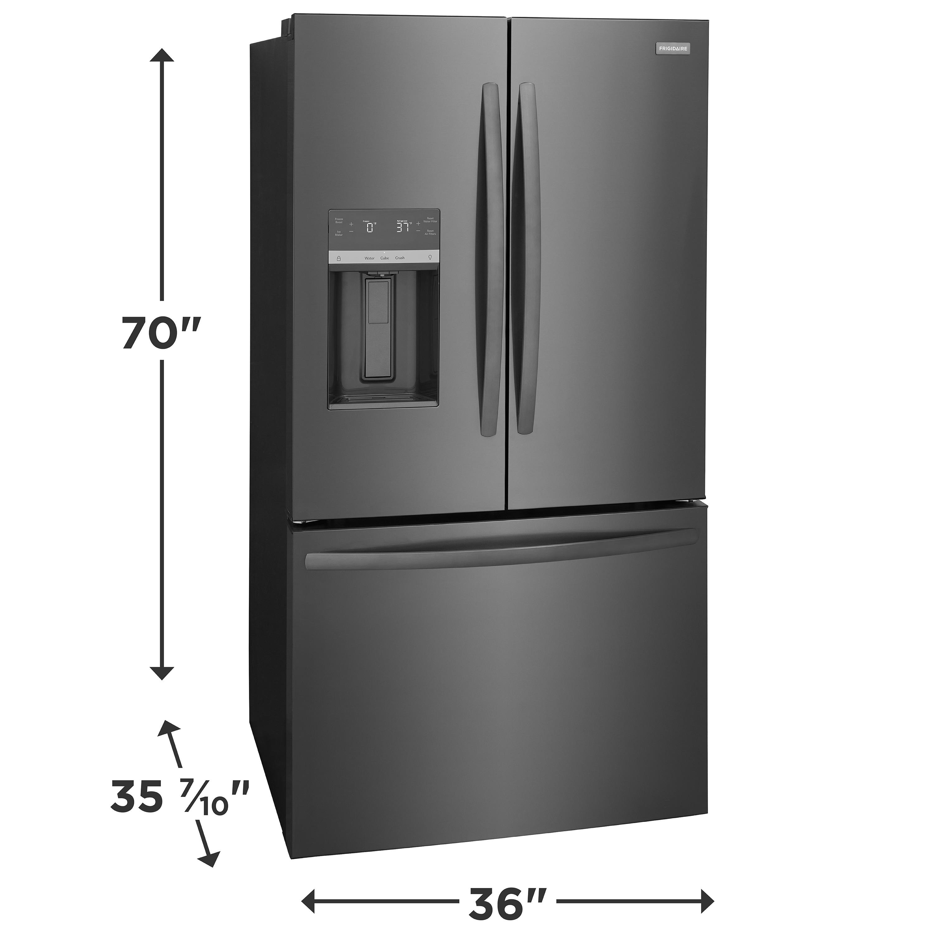 36" French Door 27.8 cu. ft. Refrigerator