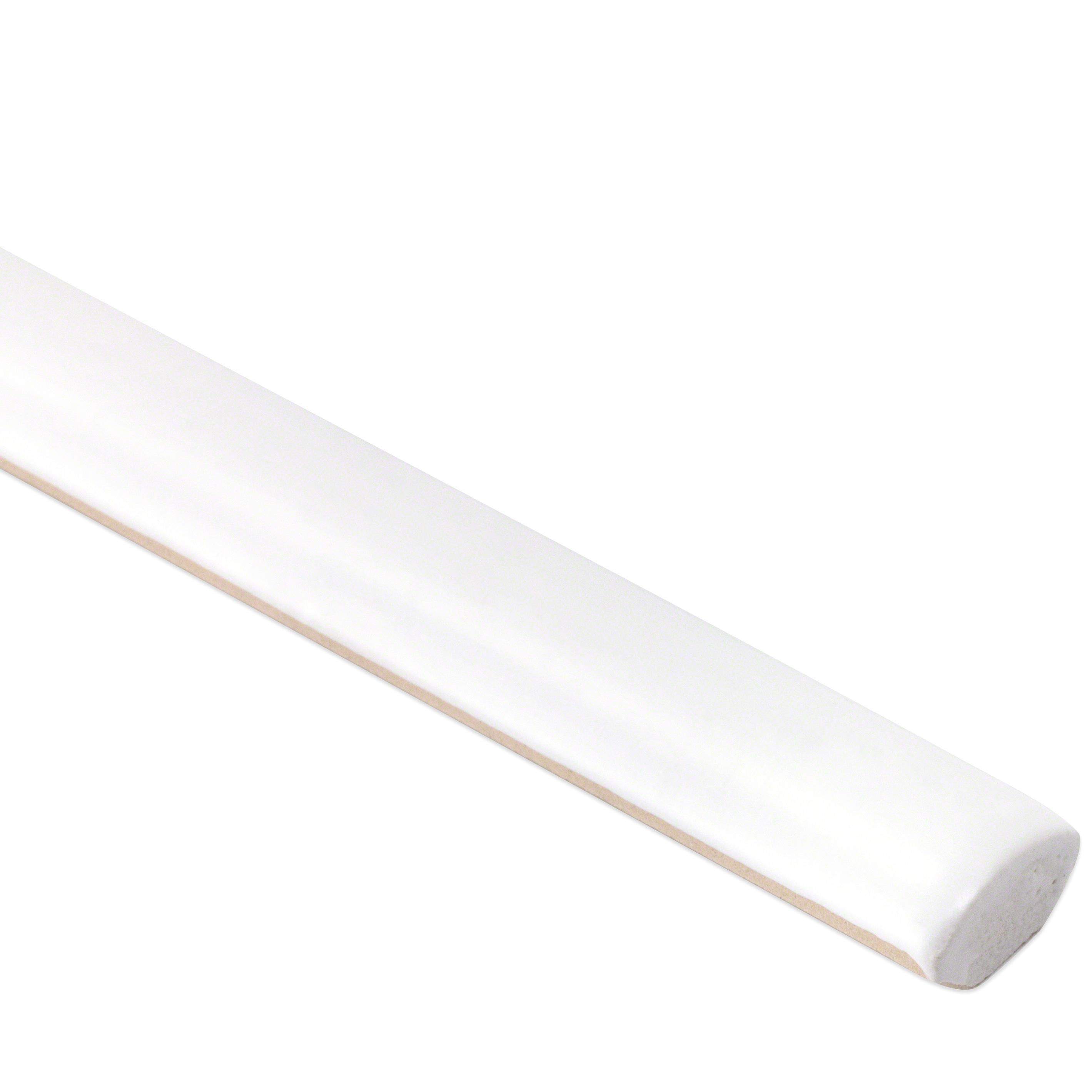 Bond Tile 0.6'' L x 12'' W Ceramic Bullnose Tile Trim