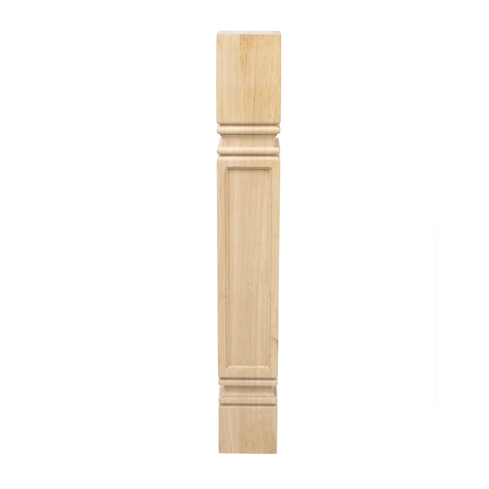 Architectural Products by Outwater L.L.C. 5" Wide x 35-1/4" High Hardwood Mission Plain Island Legs