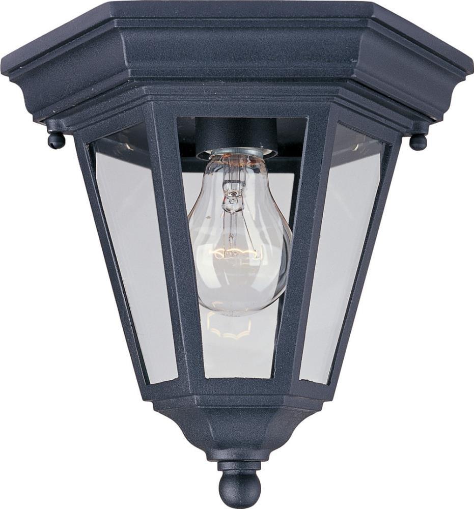 Maxim Lighting Westlake 1 - Light Flush Mount in  Black