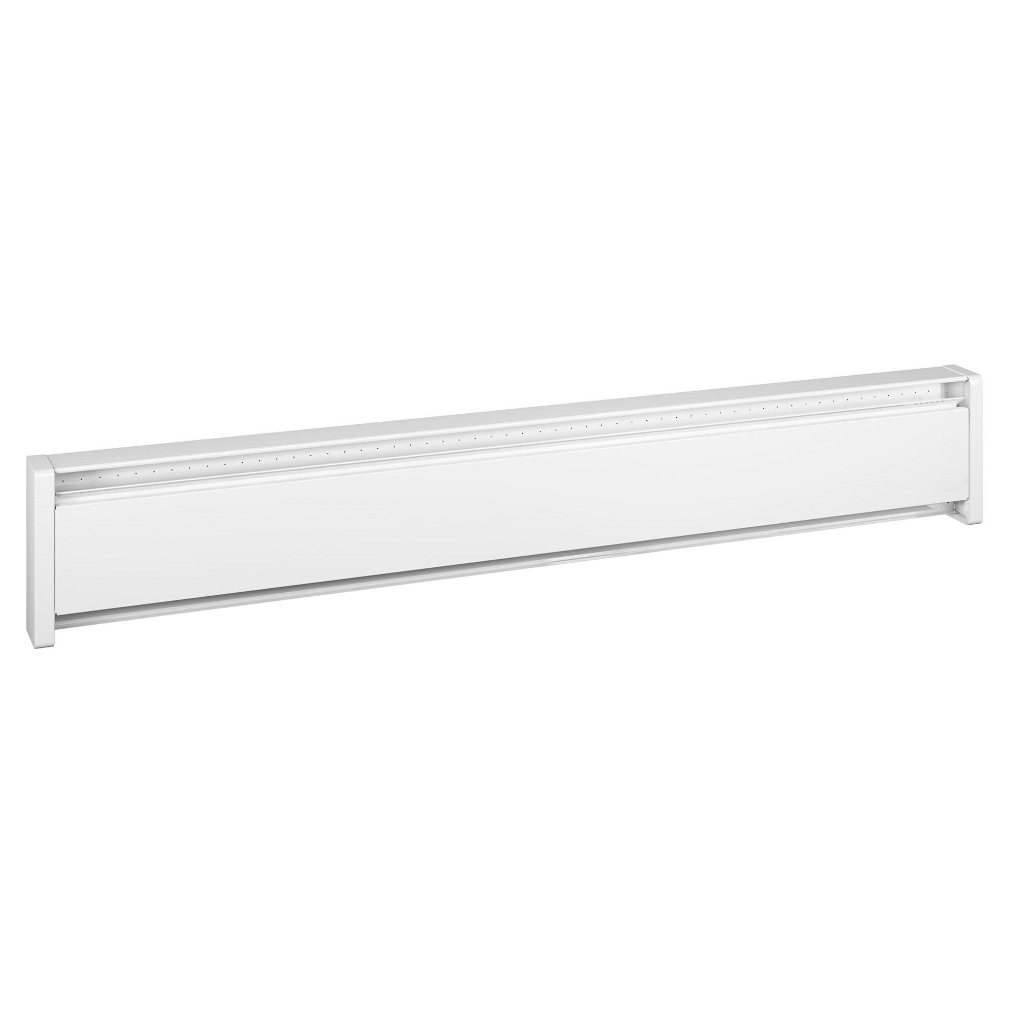 Cadet SoftHeat 59" Electric Hydronic Baseboard Heater (Model: EBHN1000W, Part: 13459), 3415/2560 BTU, 240/208 Volt, 1000/750 Watt, White