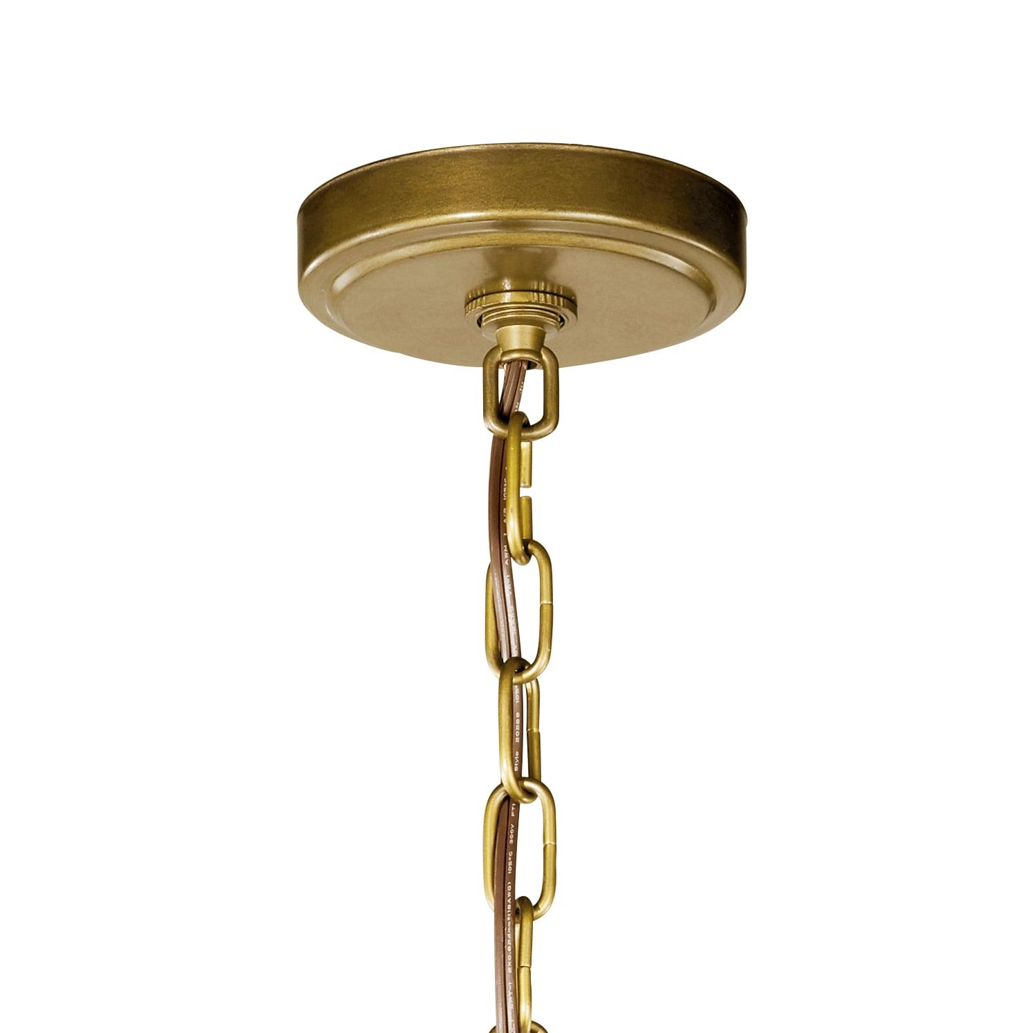 Kichler Lighting Voleta 4 - Light Pendant in  Natural Brass