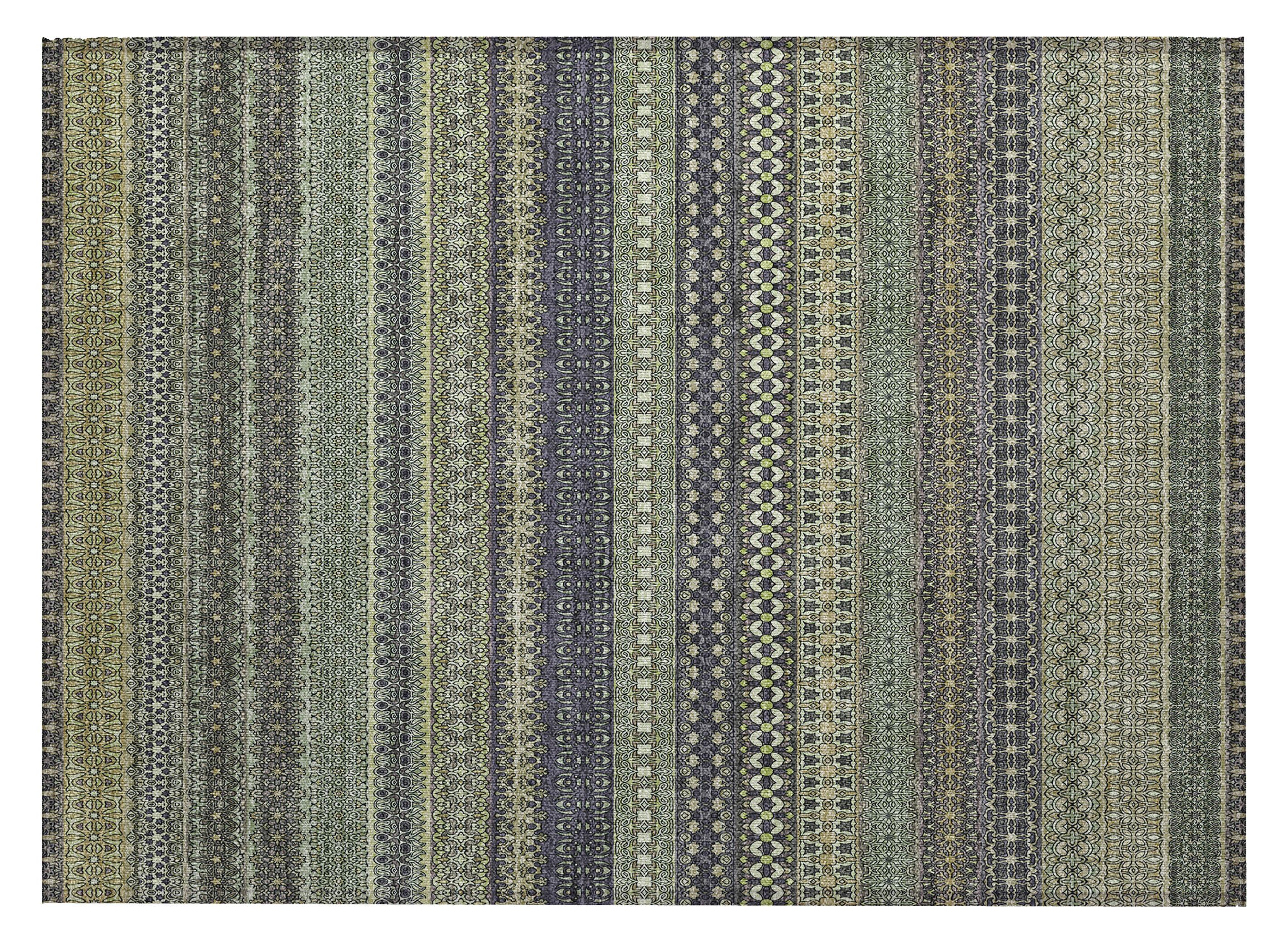 Addison Rugs Chantille ACN527 Sage 1'8" x 2'6" Indoor Outdoor Scatter Rug, Easy Clean, Machine Washable, Non Shedding, Entryway, Bedroom, Living Room, Dining Room, Kitchen, Patio Rug