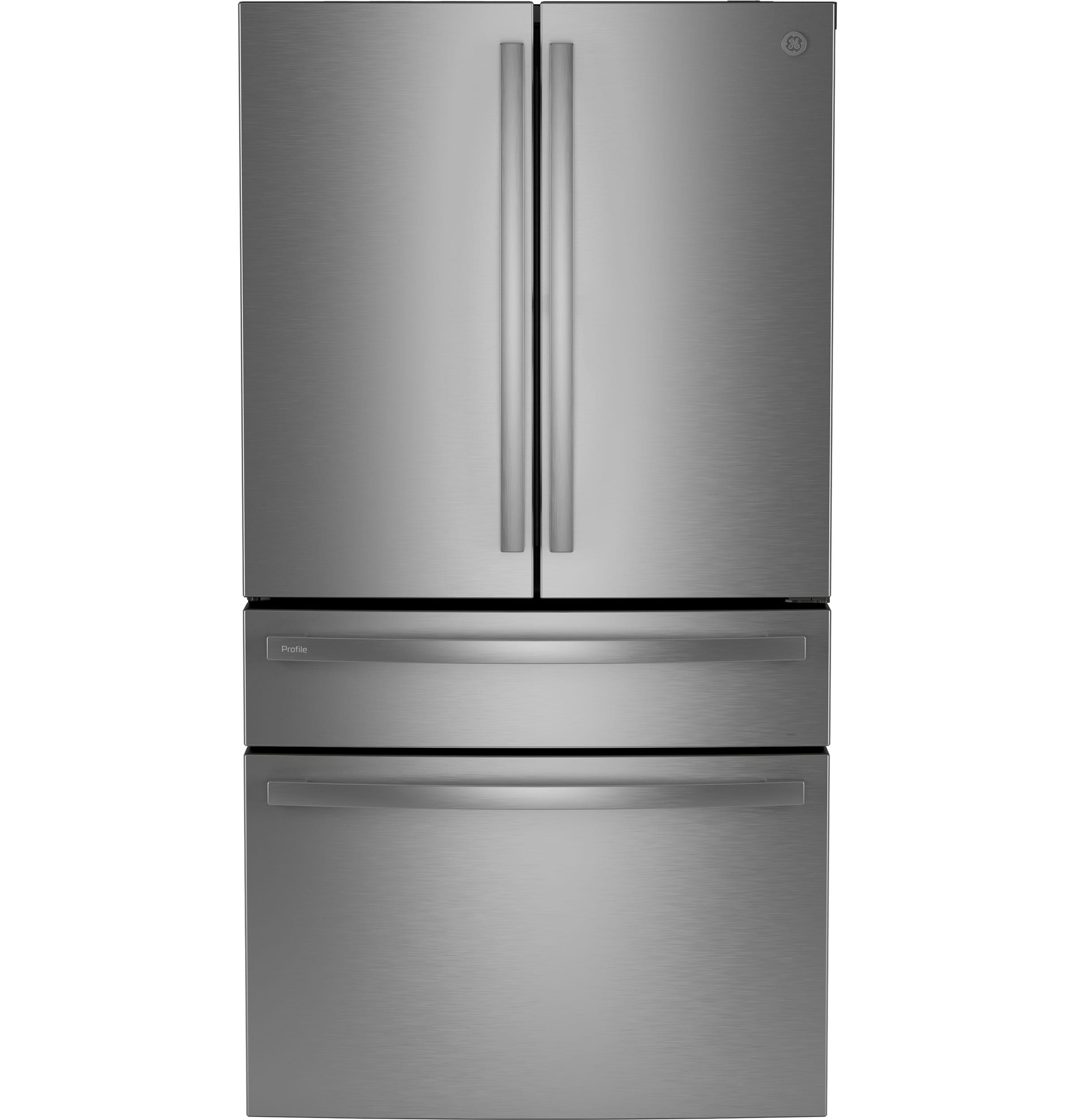 GE Profile™ Series Energy Star Smart 29 Cu. Ft. Fingerprint Resistant 4-Door French-Door Refrigerator