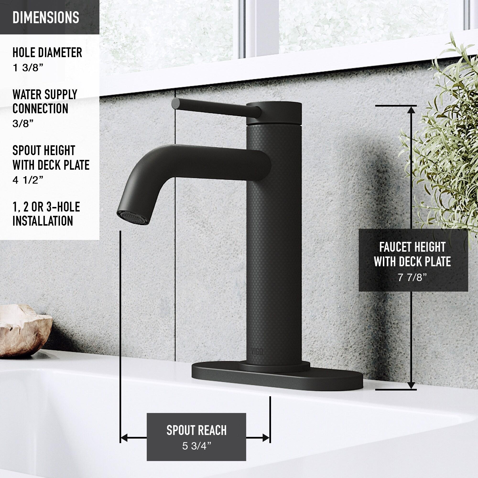 Madison Single Hole Bathroom Faucet