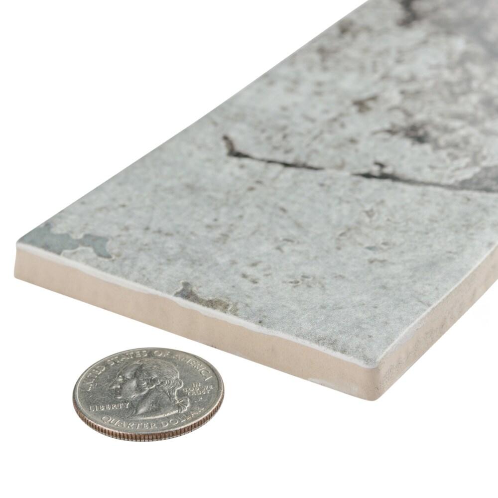 London 3" x 12" Porcelain Brick Look Subway Wall Tile