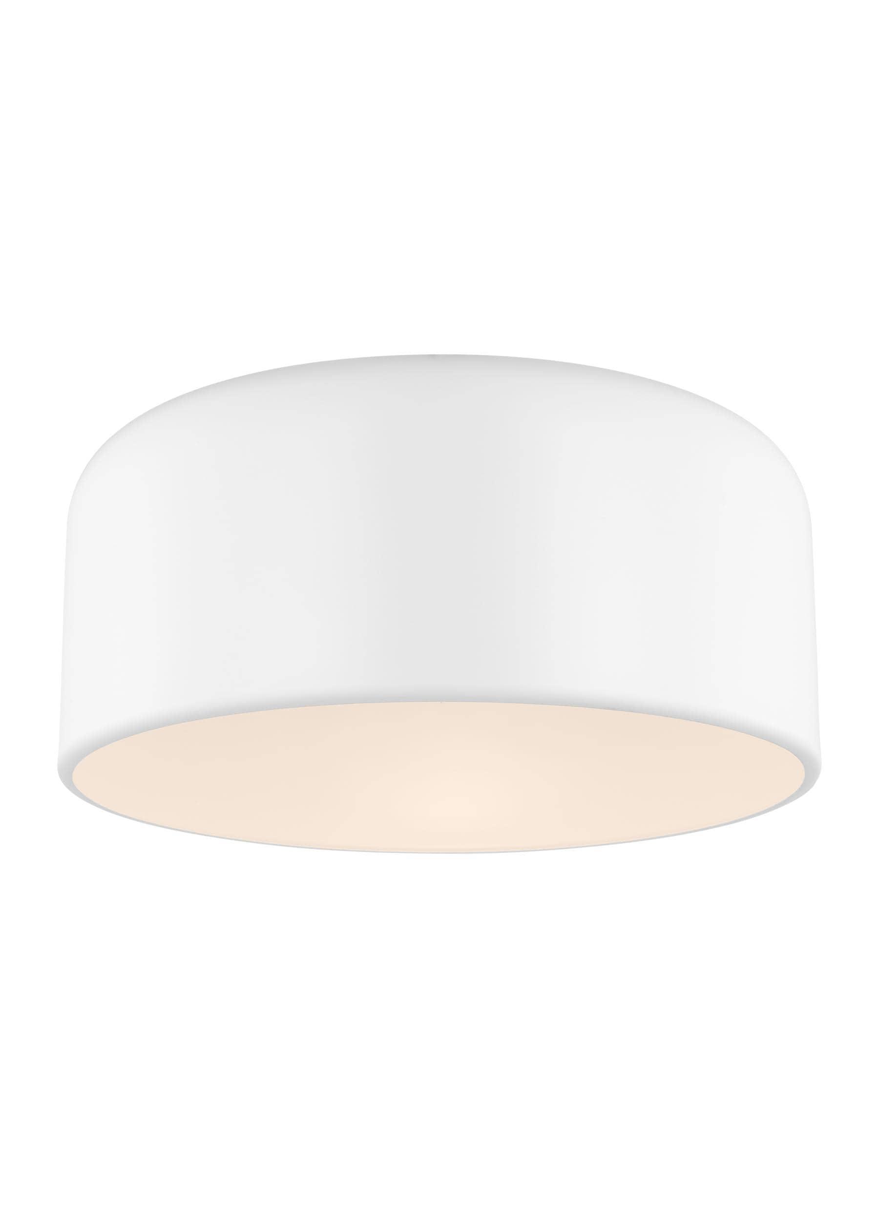 Olaf Flush Mount Light - White / 13.75"Dia