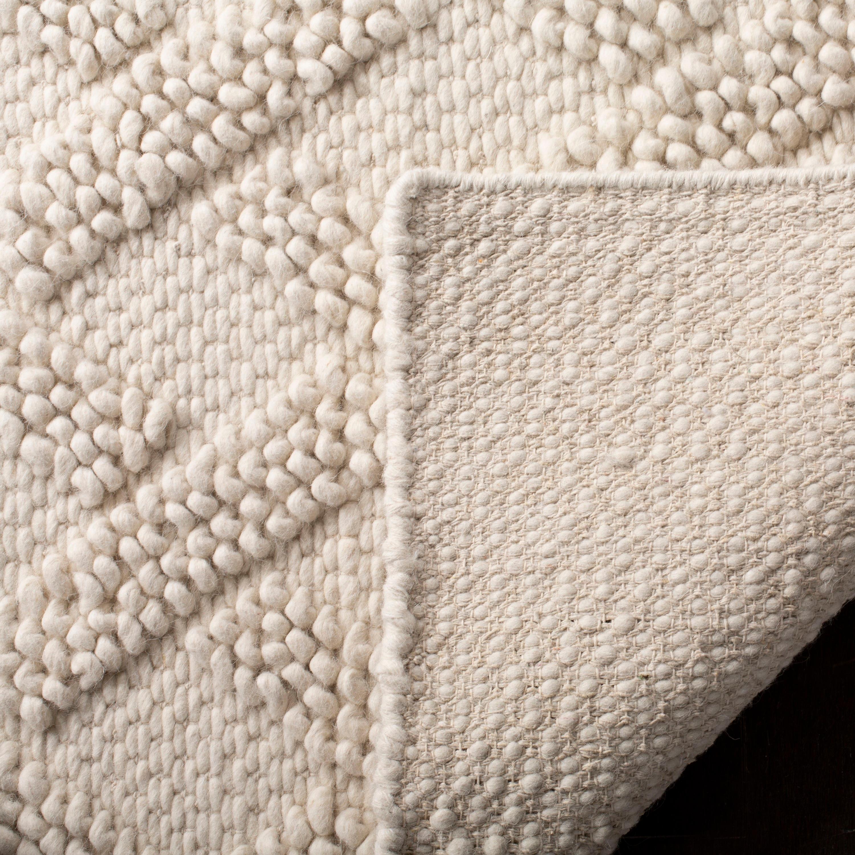 Natura NAT253 Hand Loomed Indoor Accent Rug - Ivory/Beige - 3'x5' - Safavieh