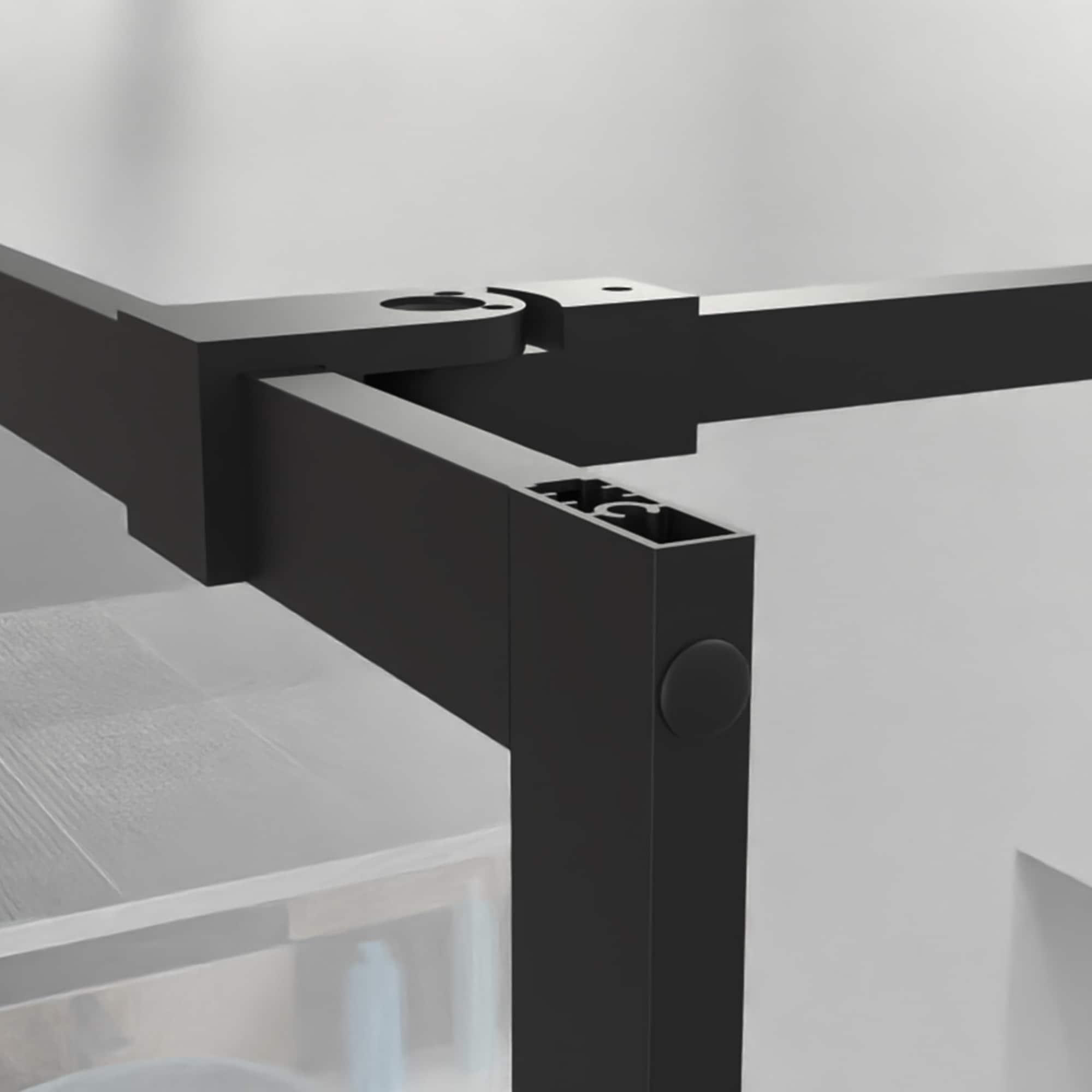 LIYU Goodyo 34" X 72" Shower Door Walk-in Black Finish LIYU-XX-W122346711