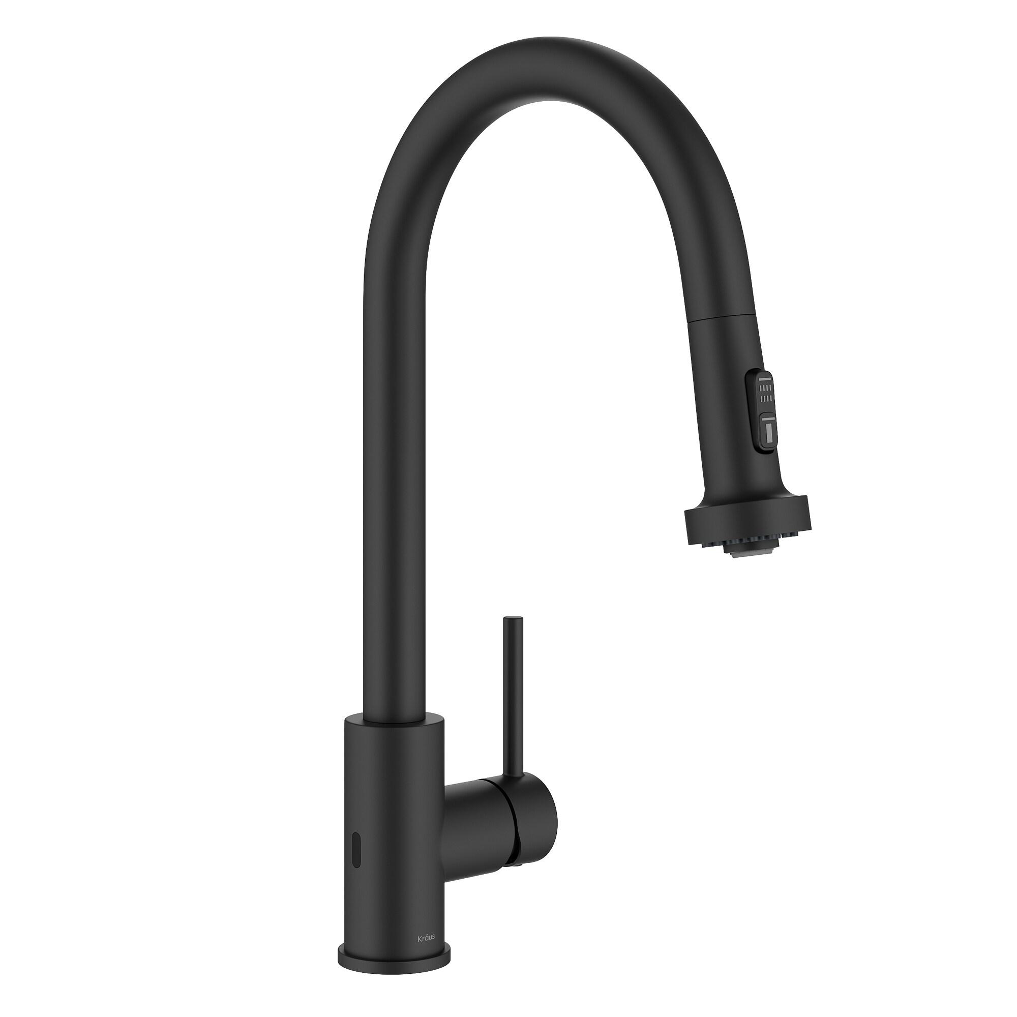 KRAUS Bolden Motion Sensor Single Handle Pull Down Touchless Kitchen Faucet