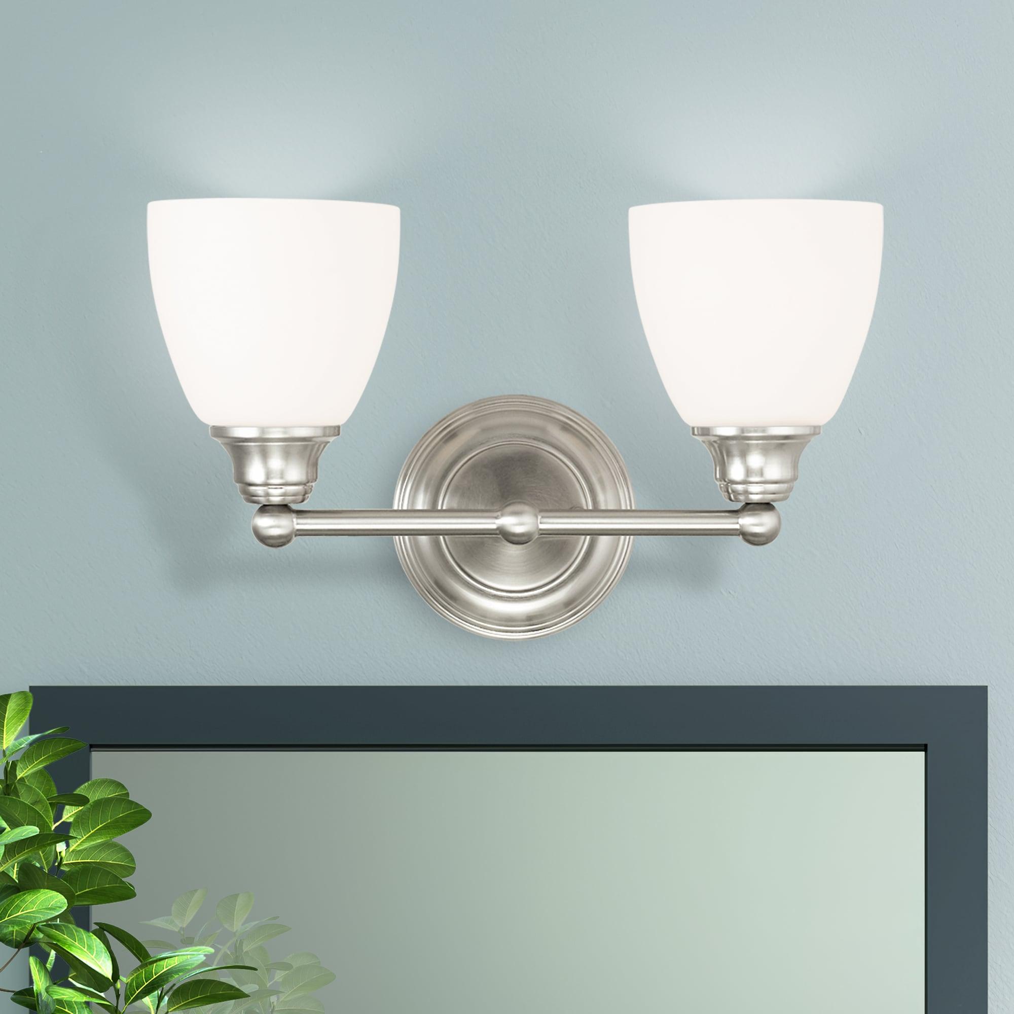 Livex Lighting Somerville 2 - Light Vanity in  Brushed Nickel
