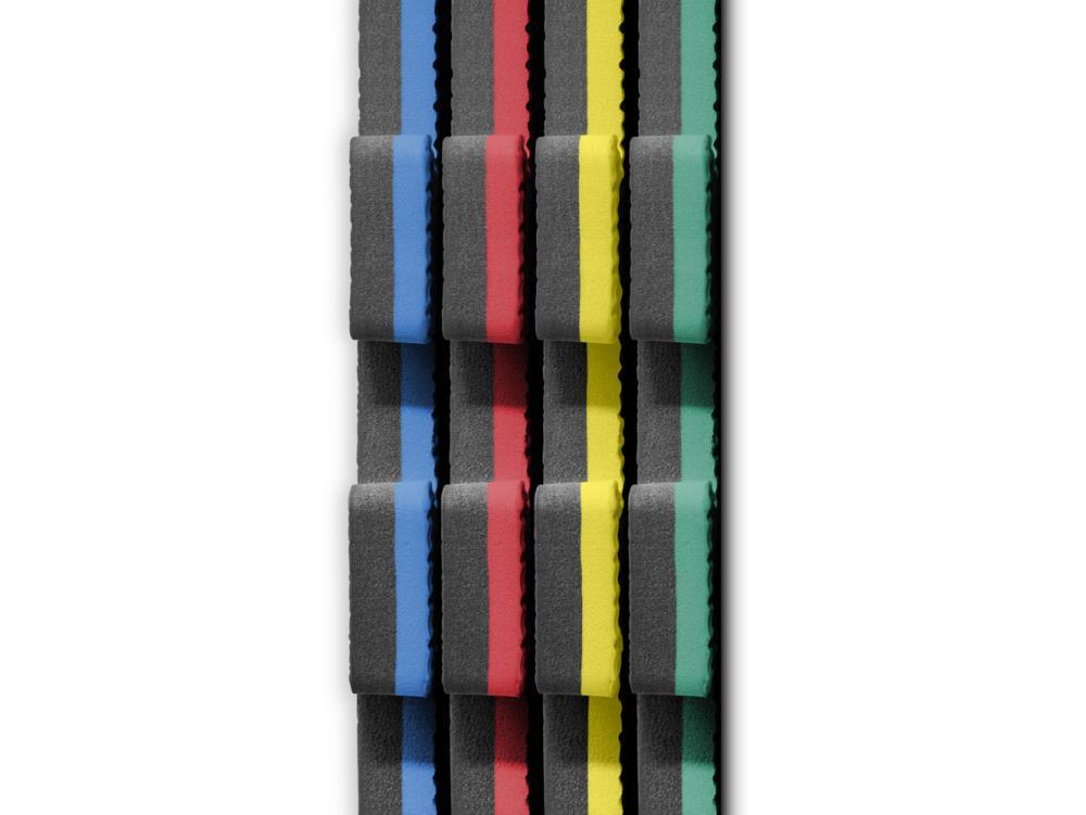 Norsk 24-in W x 24-in L x 0.47-in T Interlocking Foam Gym Floor Tile ( 16-sq ft ) 4 -Pack