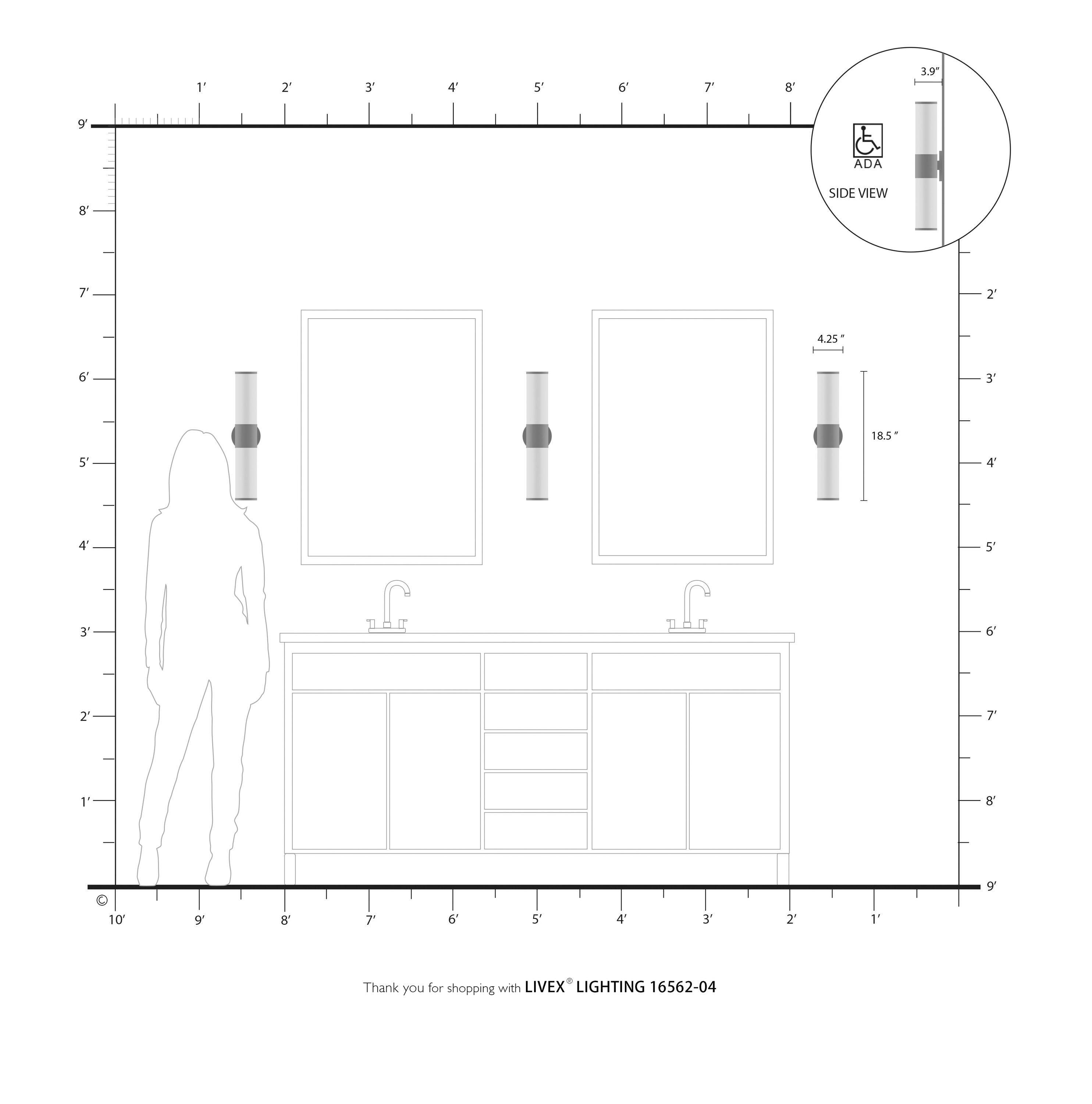 Willa Arlo™ Interiors Collingwood 2 - Light Dimmable Vanity Light