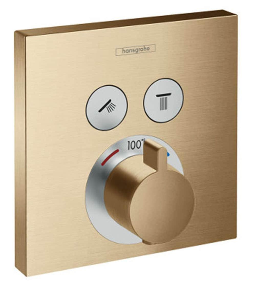 ShowerSelect 1-Handle 6-Inch Wide, Temperature Memory, Thermostatic Valve Trim Only, with Diverter
