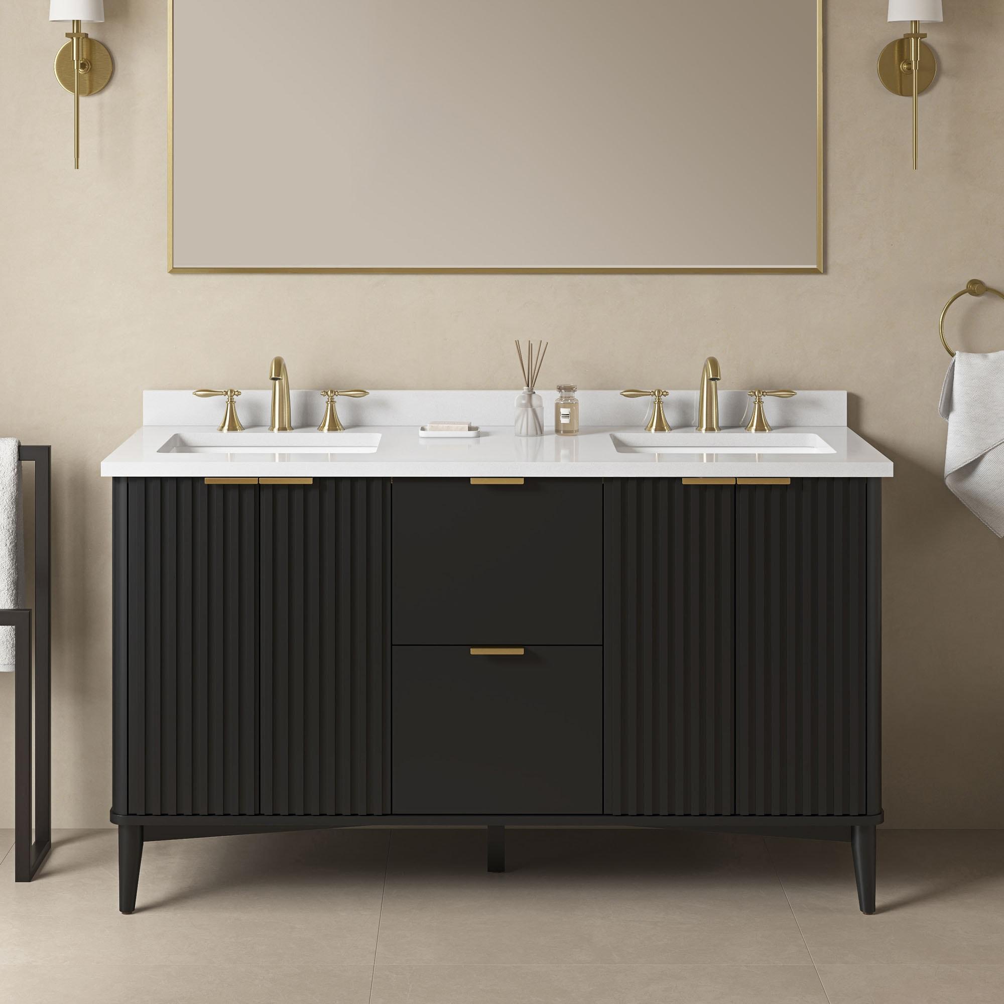 60 in. Double Sink Bathroom Vanity