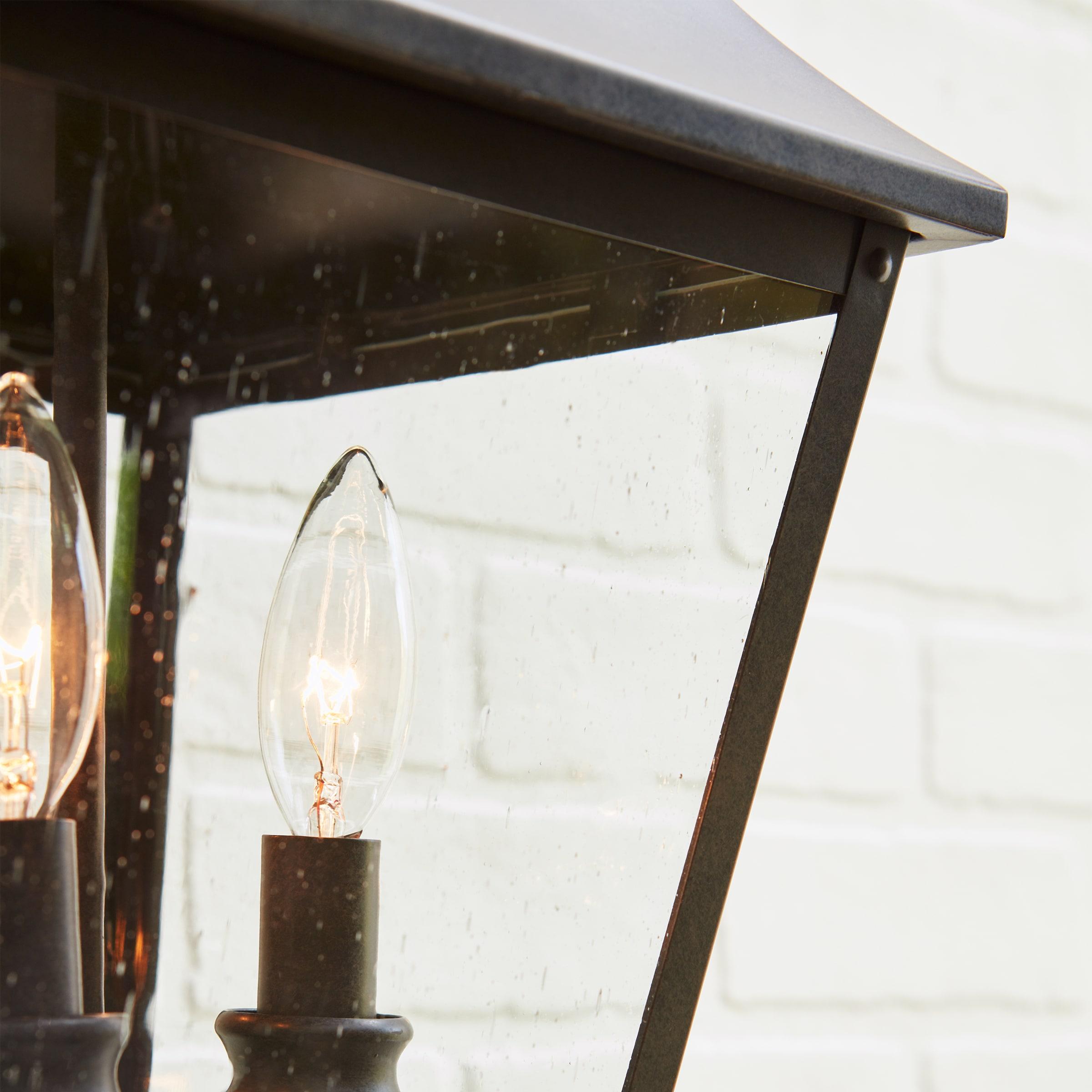 Generation Lighting Galena 19" High Sable Steel Outdoor Wall Light