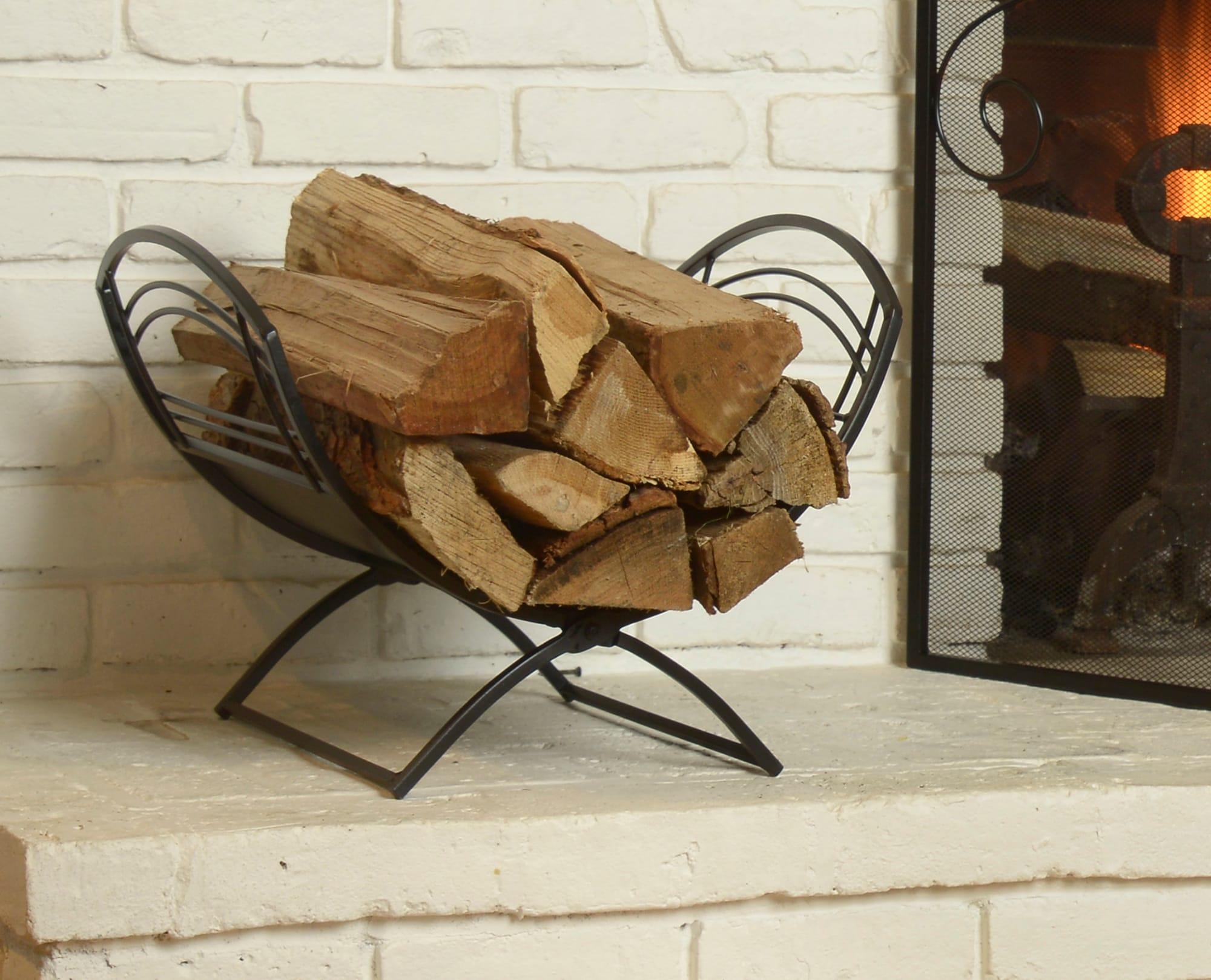 ShelterLogic Fireplace Classic Steel Log Carrier