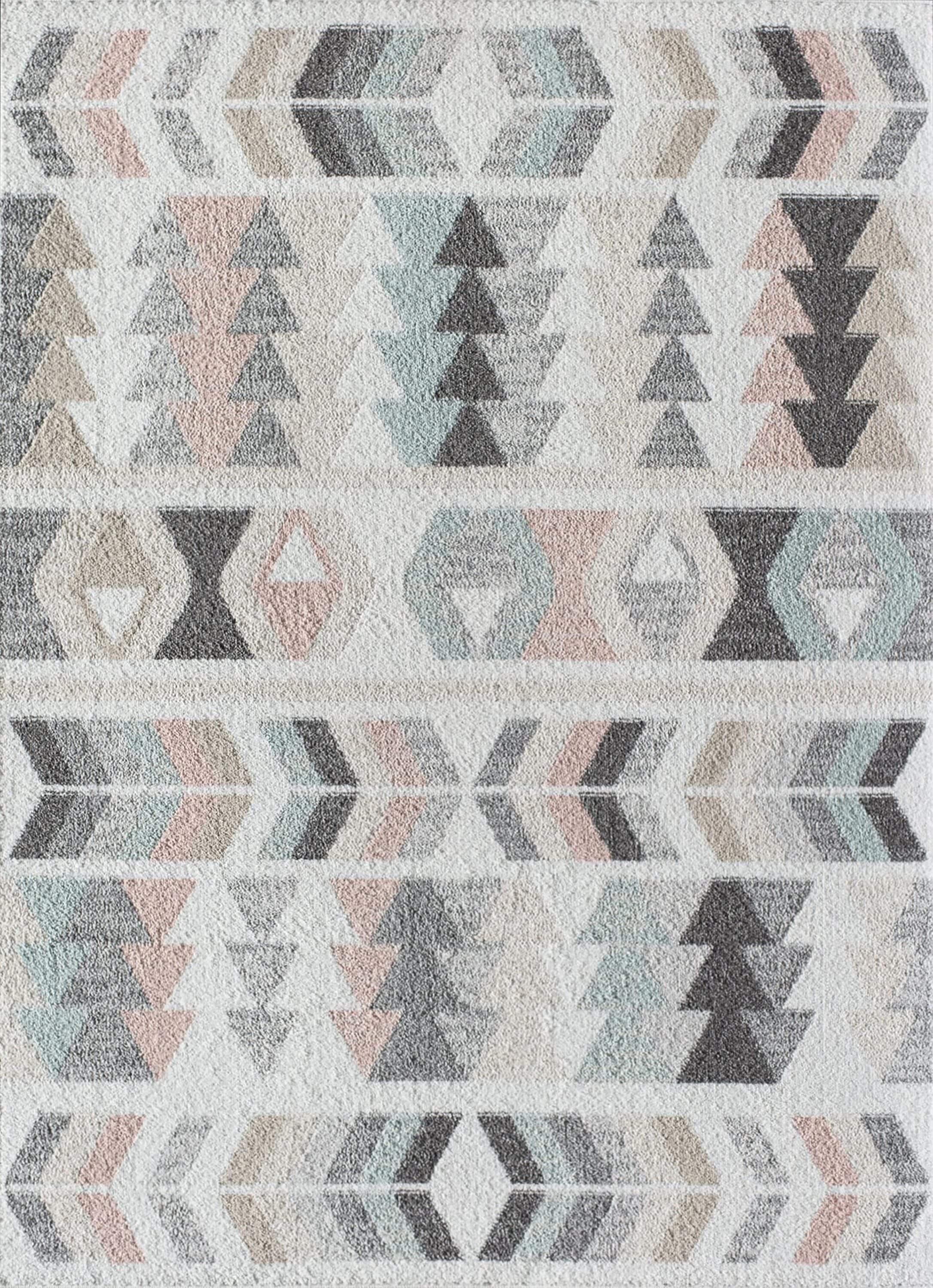 Rugs America Mika Geometric Contemporary Area Rug