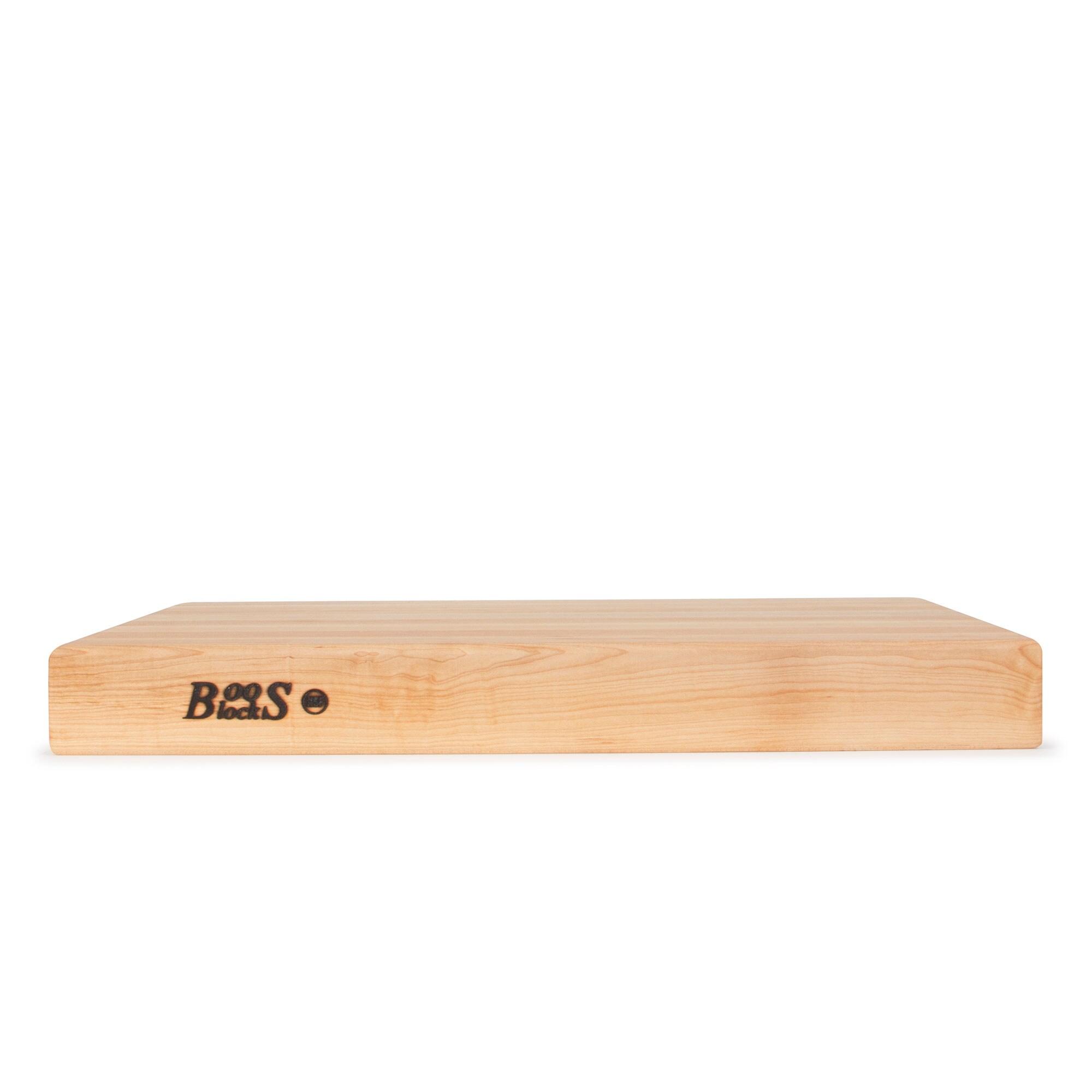 John Boos Wood Edge Grain Reversible Cutting Board